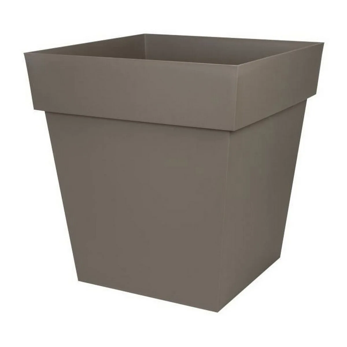 Pot eda tuscan taupe plastique carre o 50 cm 49 5 x 49 5 x 52 5 cm s714912823. Diaytar, une vision du shopping en ligne où chaque catégorie de produits, de la high-tech au généraliste, est traitée avec excellence