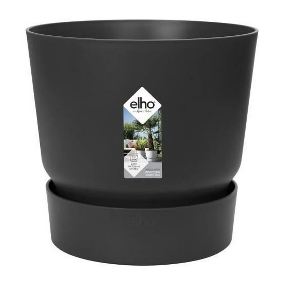 Pot elho greenville noir plastique ronde rond o 30 cm o 29 5 x 27 8 cm s714898768. Diaytar, c'est le sismographe des tendances : nous captons les vibrations du marché pour vous offrir le meilleur.