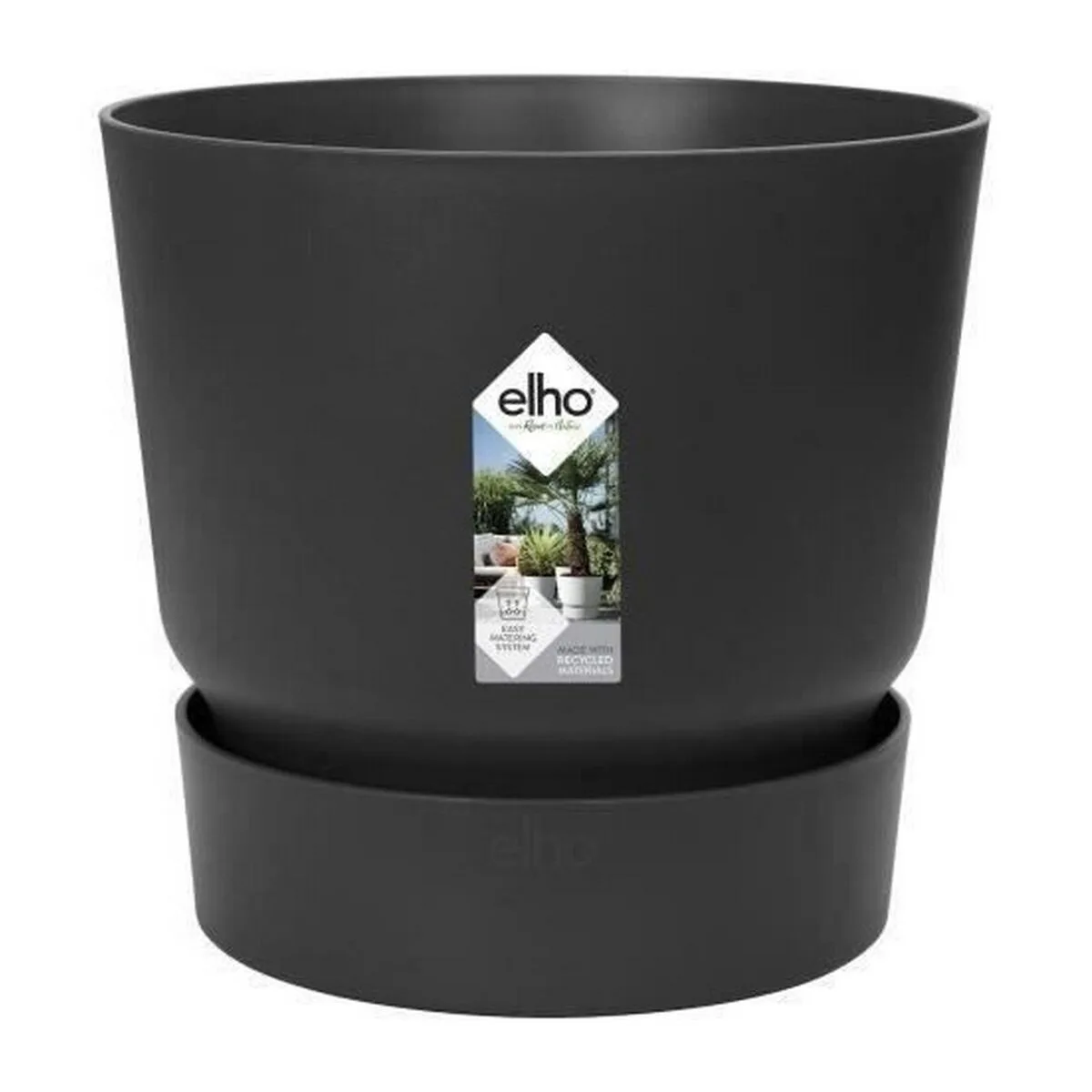 Pot elho greenville noir plastique ronde rond o 30 cm o 29 5 x 27 8 cm s714898772. Diaytar a été conçu pour ceux qui voient le shopping en ligne comme une source d'inspiration et de solutions pratiques