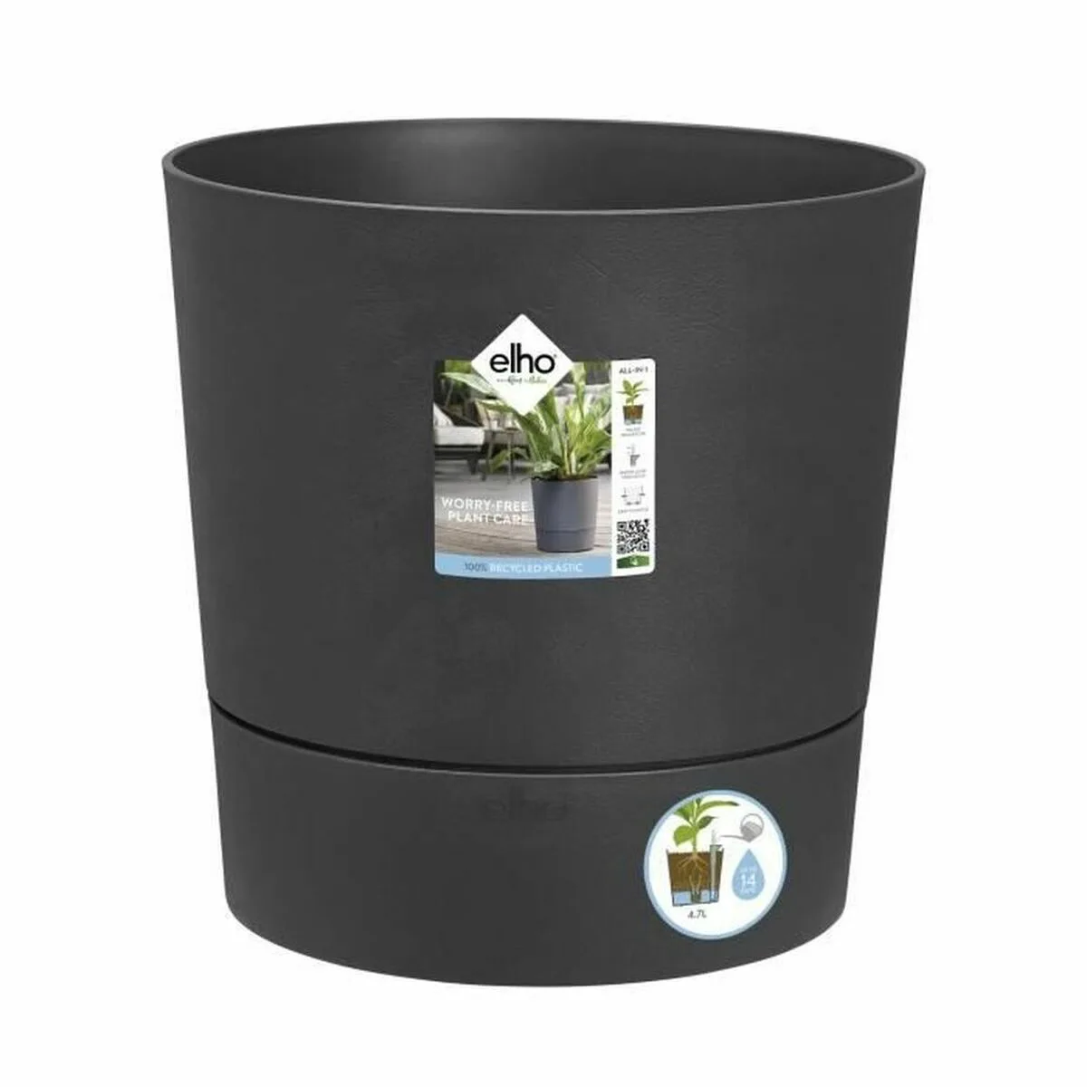 Pot elho gris fonce o 34 5 cm s716862951. Pour un shopping sans limites : Diaytar déniche pour vous le meilleur des produits généraux, électroniques et de style de vie