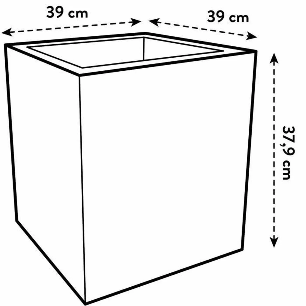 Pot elho noir o 39 cm plastique carre moderne s719665475. Diaytar incarne le renouveau du commerce en ligne : authentique, engagé et résolument tourné vers l'avenir.