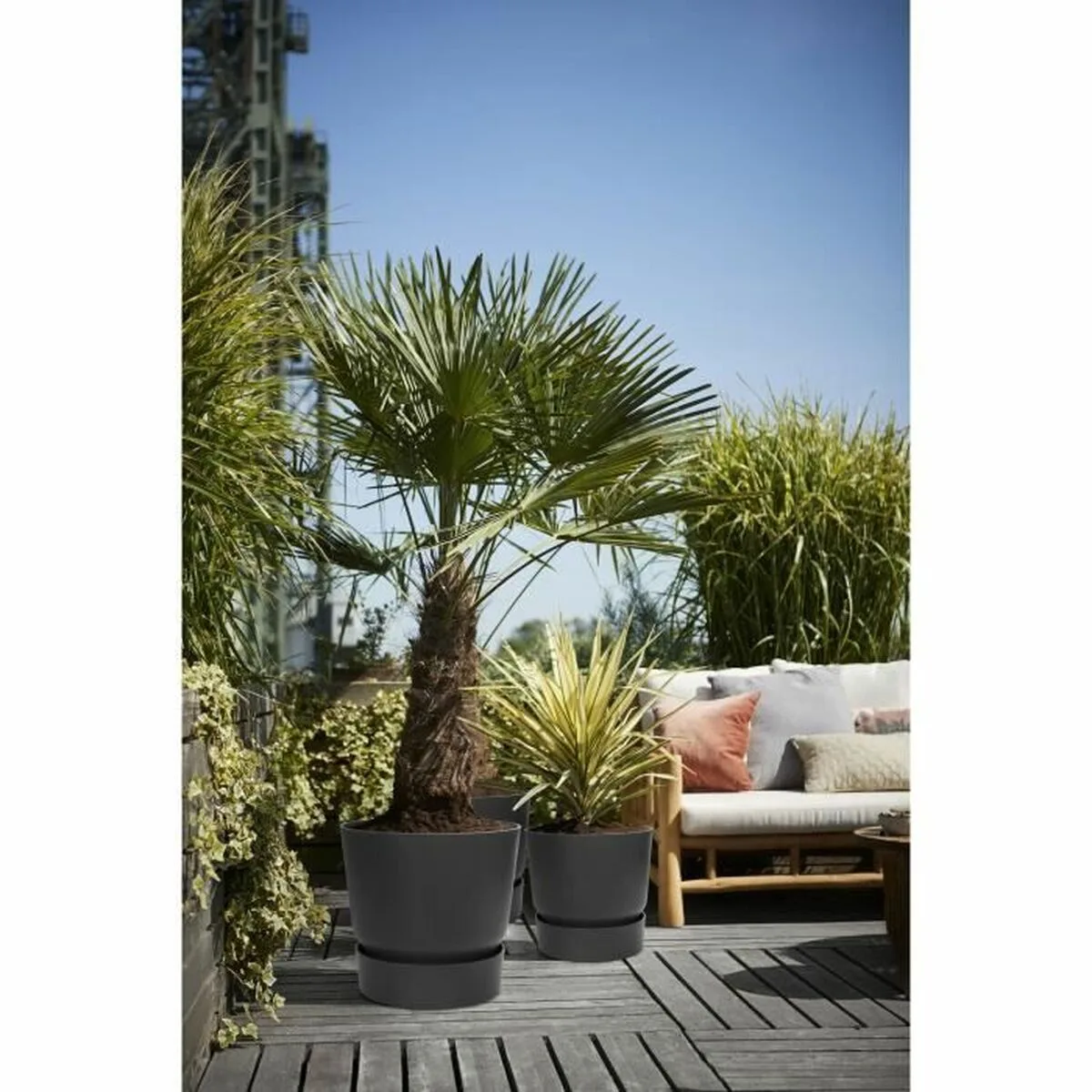 Pot elho noir plastique rond moderne o 47 cm s719684117. Prêt à upgrade votre vie ? Diaytar dégaine une arsenal de produits pour passer au niveau supérieur.