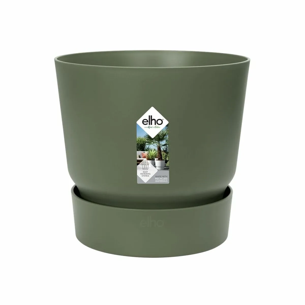 Pot elho vert o 55 cm plastique s719686035. La recette Diaytar : un tiers de design, un tiers d'innovation, un tiers de fonctionnalité. Le tout saupoudré de tendance.