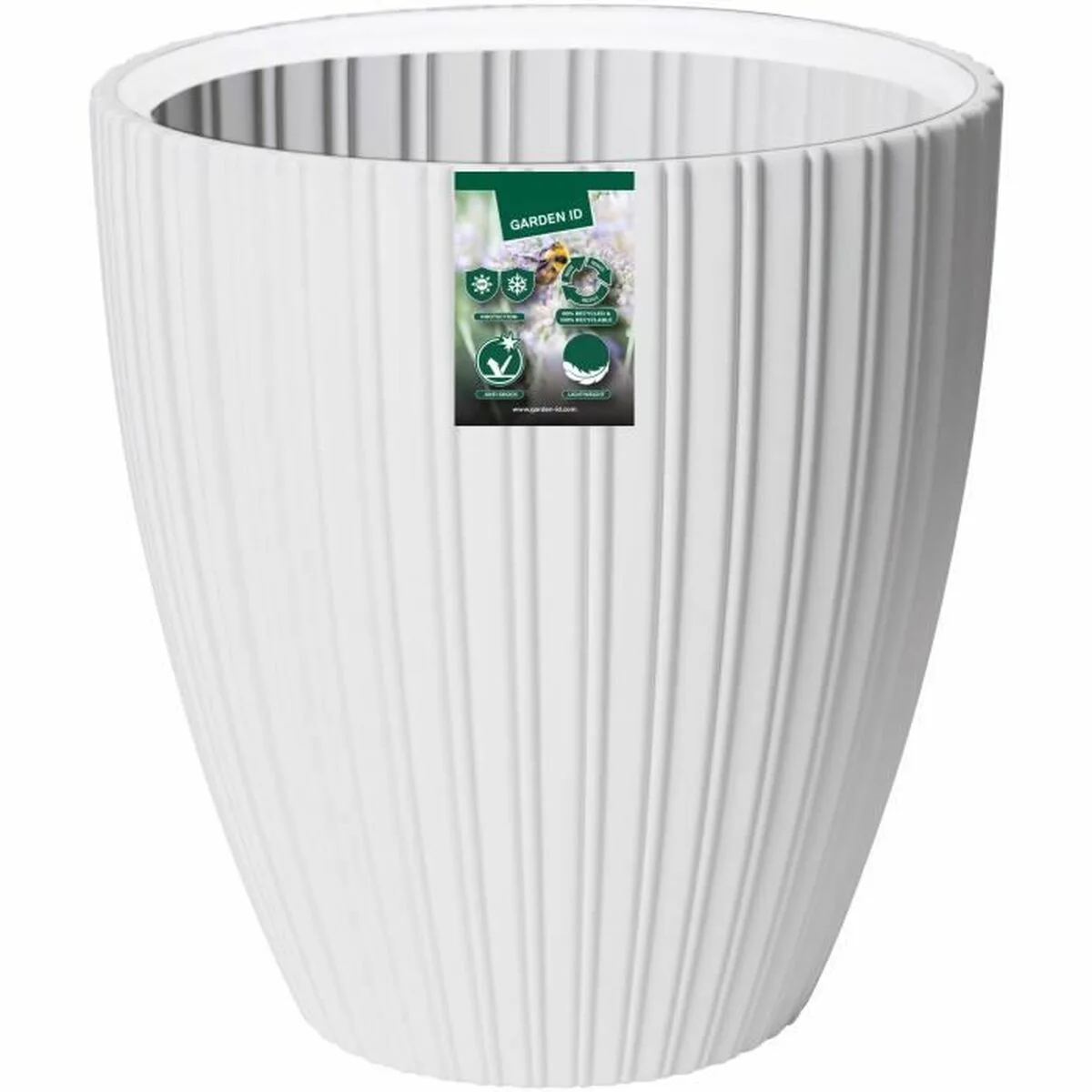 Pot garden id fancy blanc polyethylene 40 x 42 cm s7101291180. Diaytar, c'est la convergence entre votre style unique et notre sélection infinie de produits qui lui correspondent.