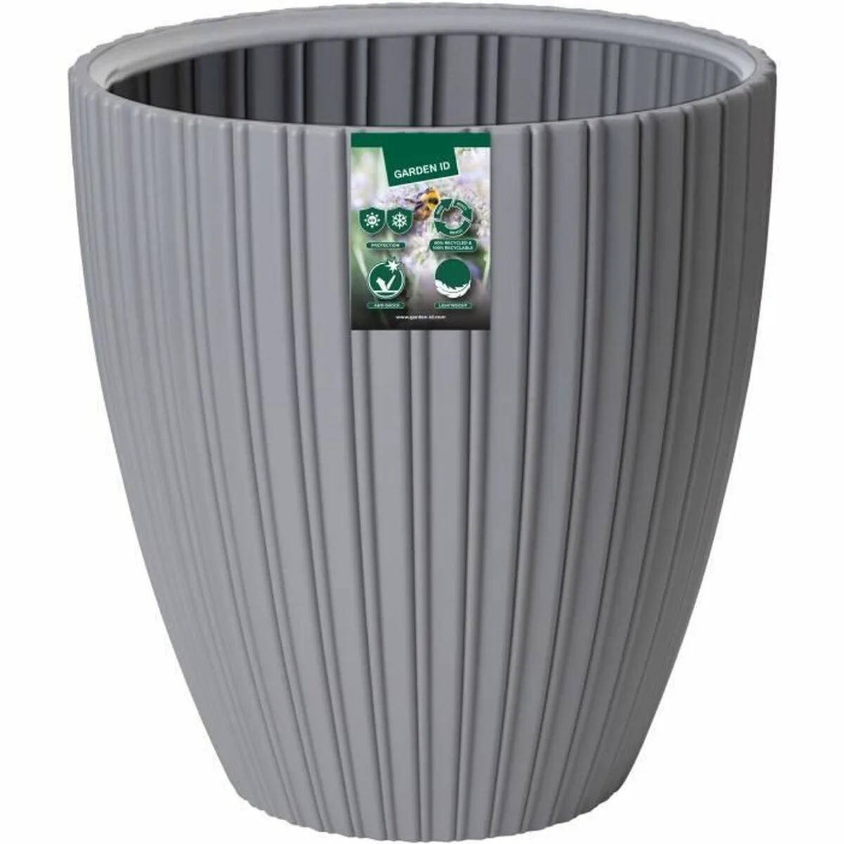 Pot garden id fancy gris polyethylene 40 x 42 cm s7101291314. Re-découvrez le plaisir de shopper en ligne avec Diaytar et sa multitude de produits triés sur le volet pour vous