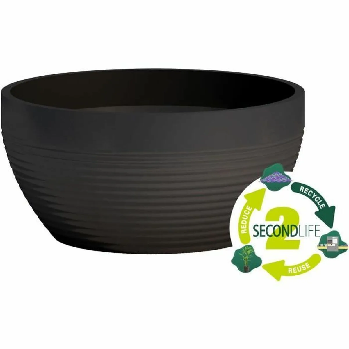 Pot garden id noir 35 x 16 cm s7100954478. Pour un shopping sans contrainte et plein de bonnes surprises, Diaytar est la destination ultime des produits généralistes