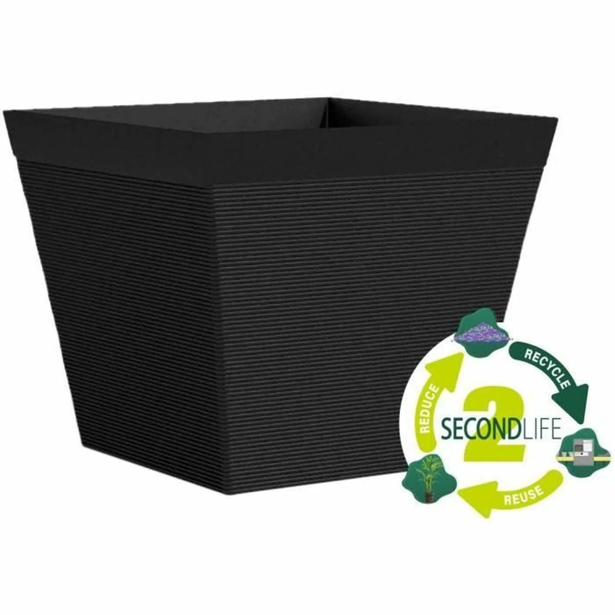 Pot garden id noir carre 29 x 26 cm s7100953756. Bien plus qu'un simple site, Diaytar est une expérience de découverte permanente de produits utiles, beaux et novateurs