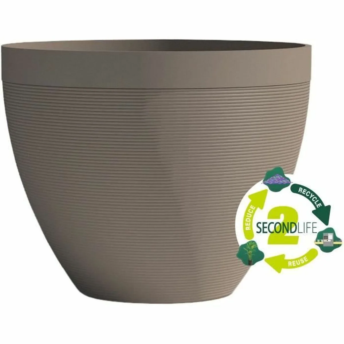 Pot garden id taupe 30 x 26 cm s7100952983. Diaytar : Le curateur de votre quotidien. Des produits soigneusement choisis pour leur originalité et leur utilité