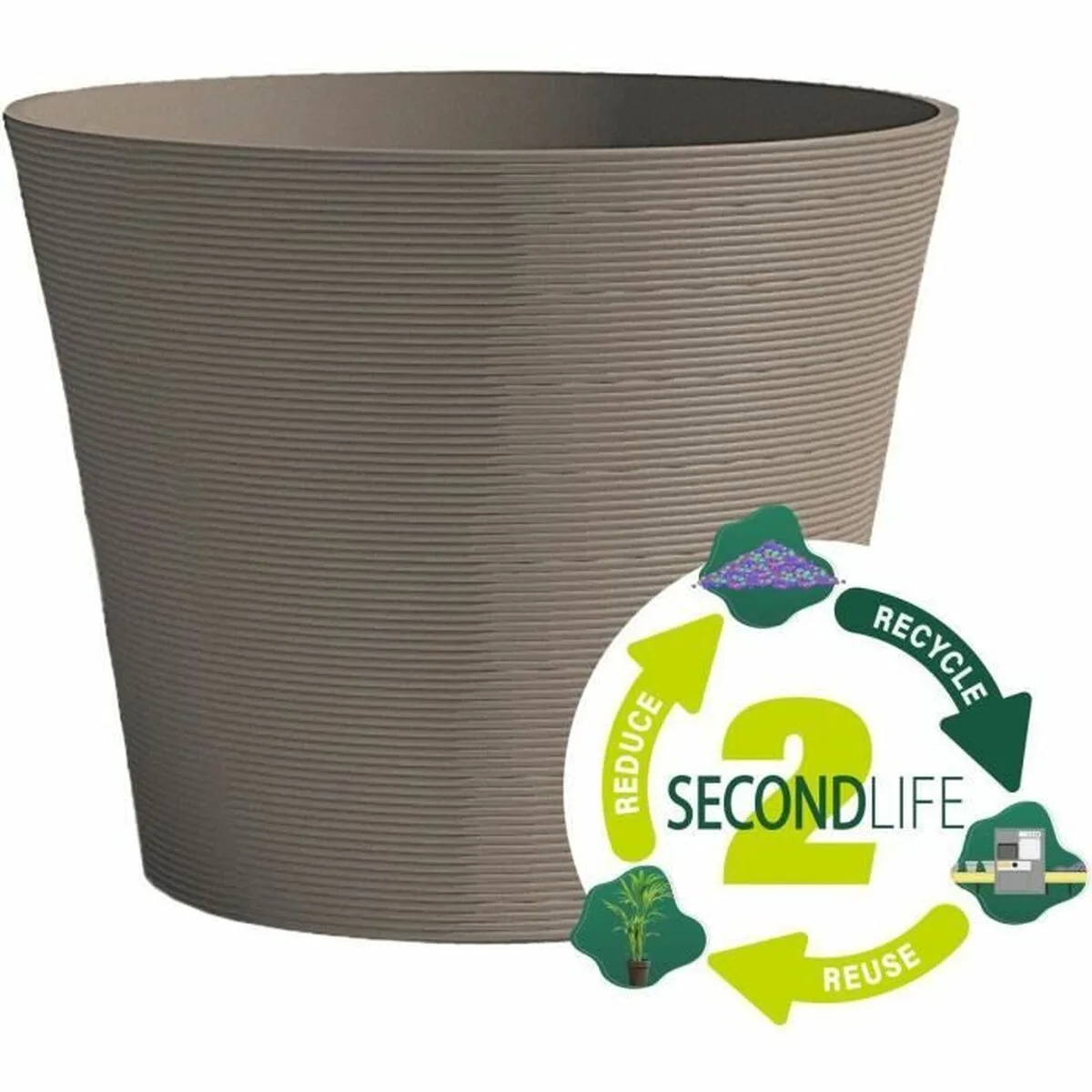 Pot garden id taupe 30 x 27 cm s7100955592. Pour vous, nous avons créé Diaytar : l'antidote à la monotonie shopping, une injection régulière de produits novateurs.
