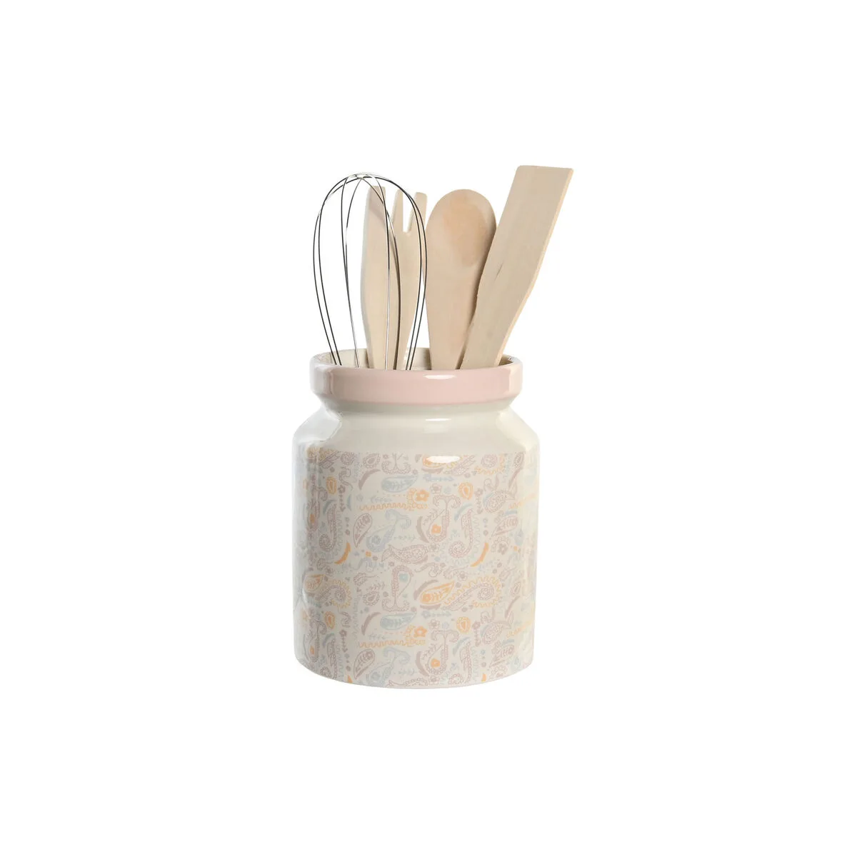 Pot pour ustensiles de cuisine dkd home decor metal dolomite bois mdf 12 x 12 x 25 cm s304455433. Diaytar, c'est le cercle vertueux : des produits de qualité qui améliorent votre vie, qui vous rendent heureux, alors vous revenez.
