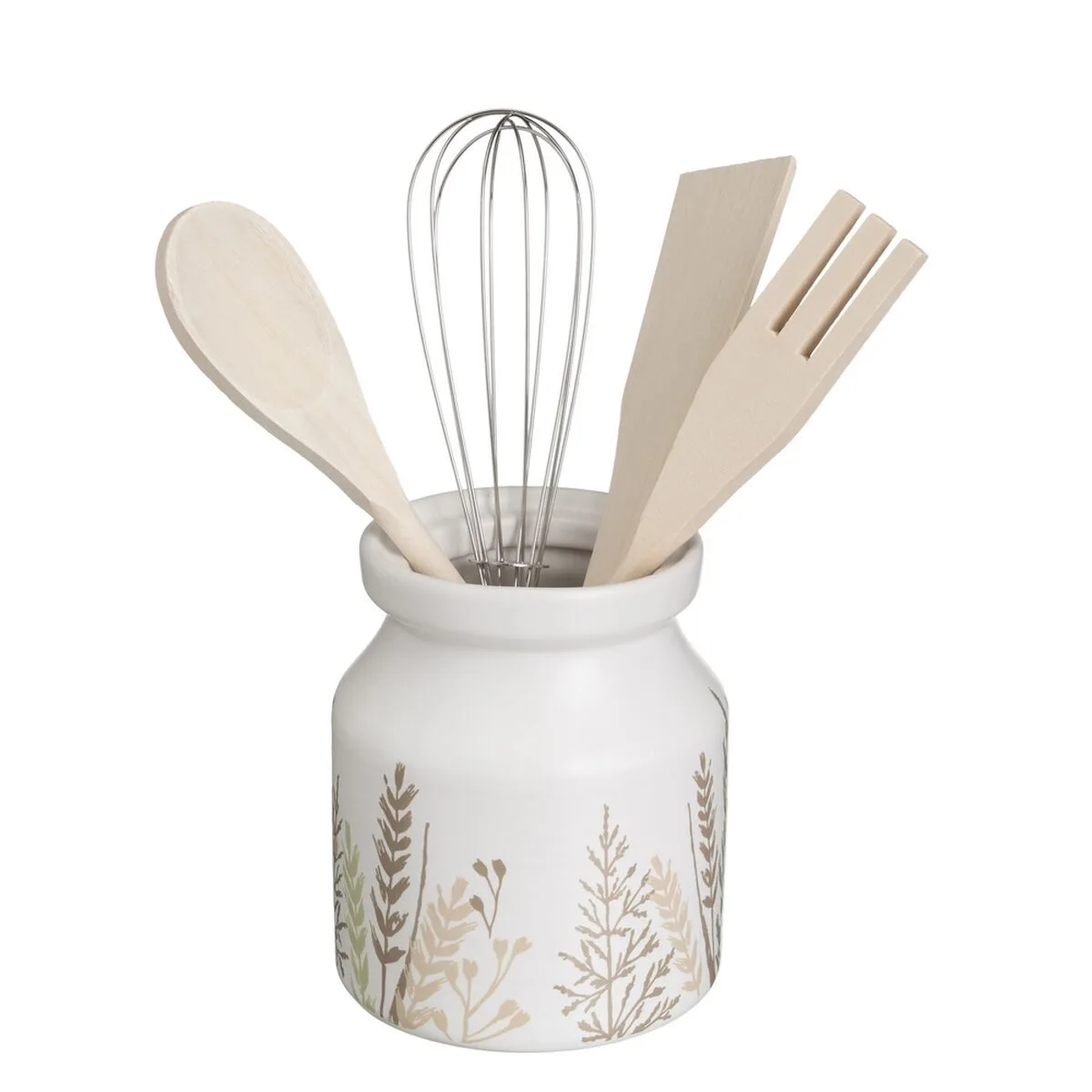 Pot pour ustensiles de cuisine grass bois metal gres 12 x 12 x 13 cm s880875486. L'aventure Diaytar, c'est celle d'une équipe passionnée qui déniche pour vous les perles rares du marché généraliste