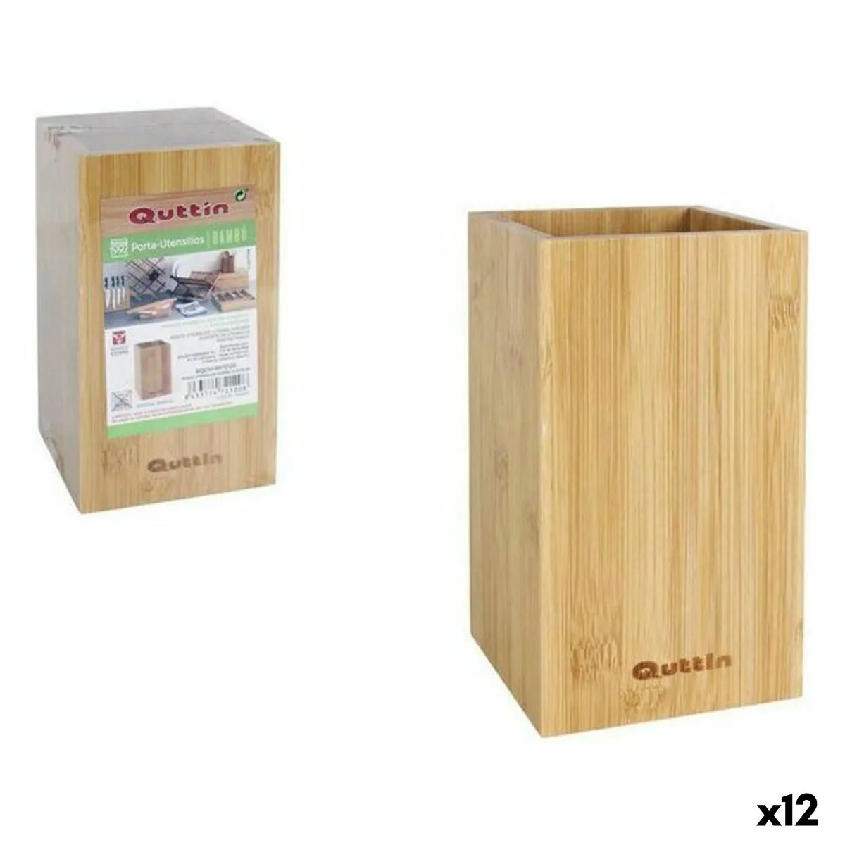 Pot pour ustensiles de cuisine quttin bambou 10 5 x 10 5 x 18 cm 12 unites s223019414. Diaytar, c'est le point de départ de toutes vos histoires. Quel produit allez-vous choisir pour écrire la suite ?