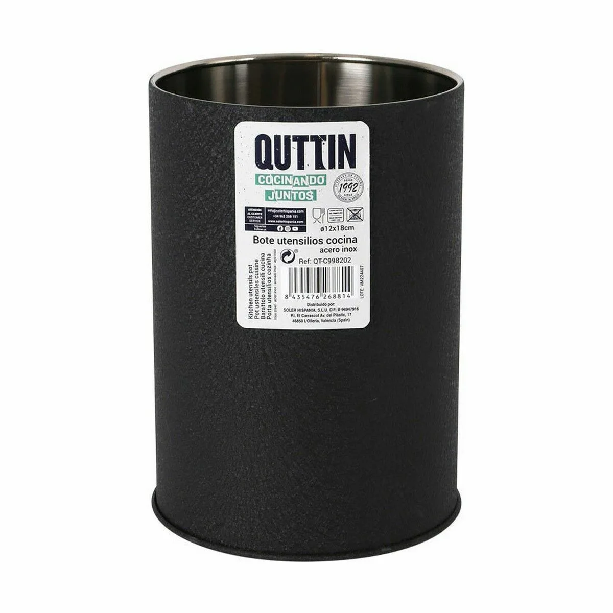 Pot pour ustensiles de cuisine quttin crocodile acier inoxydable o 12 6 x 18 cm 12 unites s223279313. Diaytar se positionne comme le carrefour des produits innovants, qu'ils relèvent de la tech, de la maison ou du quotidien