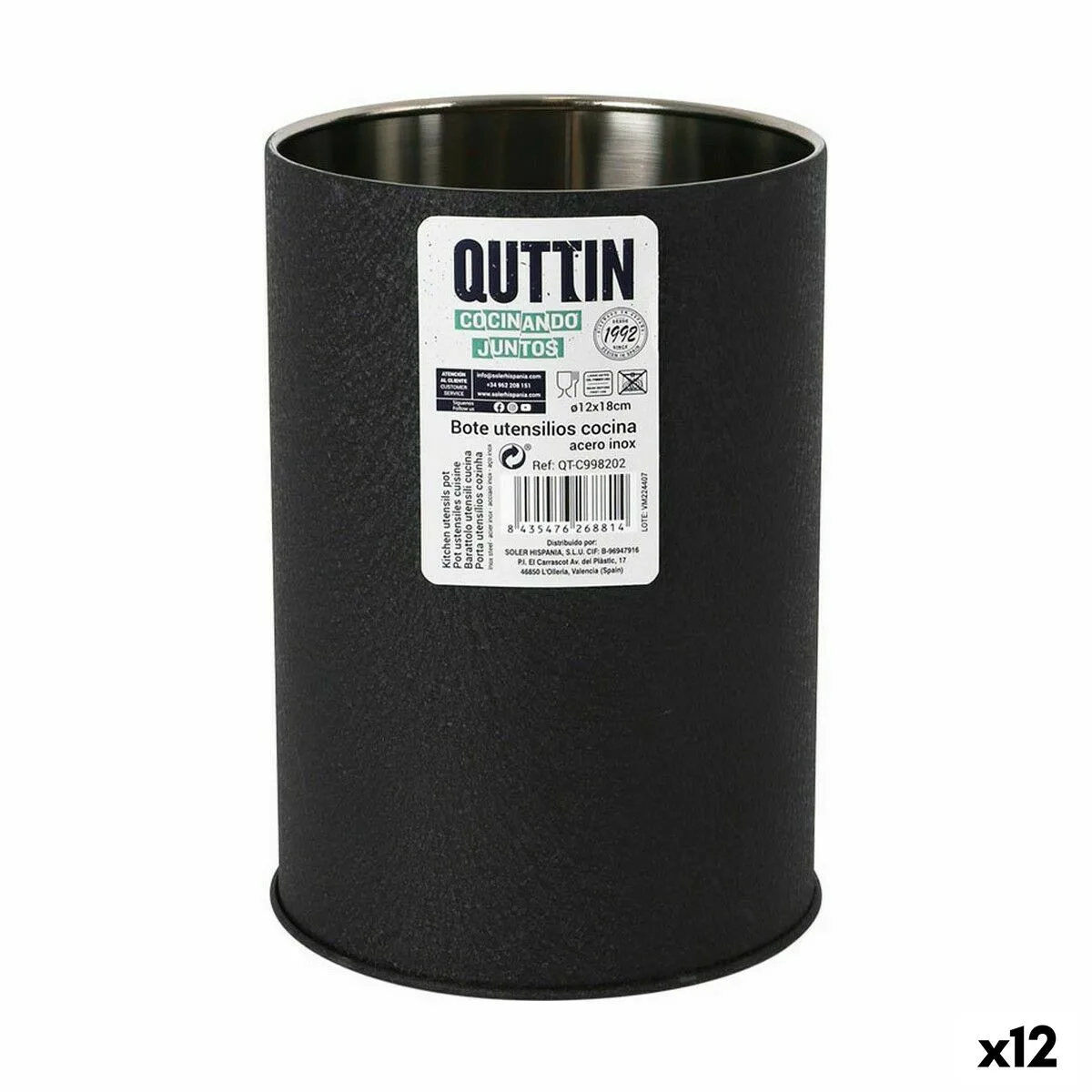 Pot pour ustensiles de cuisine quttin crocodile acier inoxydable o 12 6 x 18 cm 12 unites s223279392. Diaytar mise sur l'intelligence collective : notre communauté nous guide pour dénicher les produits les plus plébiscités.