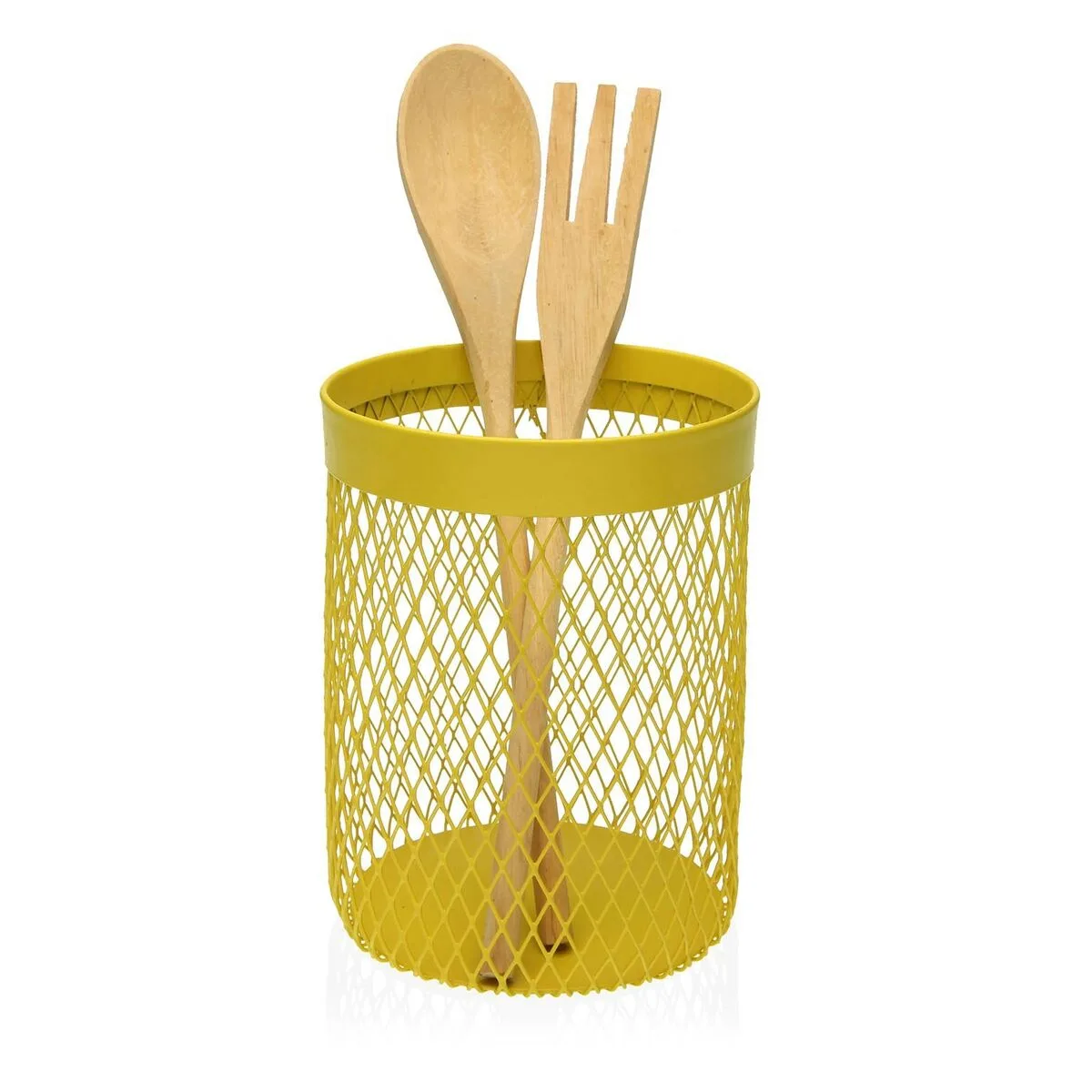 Pot pour ustensiles de cuisine versa metal acier 11 5 x 15 5 x 11 5 cm jaune s340910215. Diaytar s'engage à vous proposer une expérience shopping unique avec des produits généraux innovants, tendance et toujours à prix attractifs