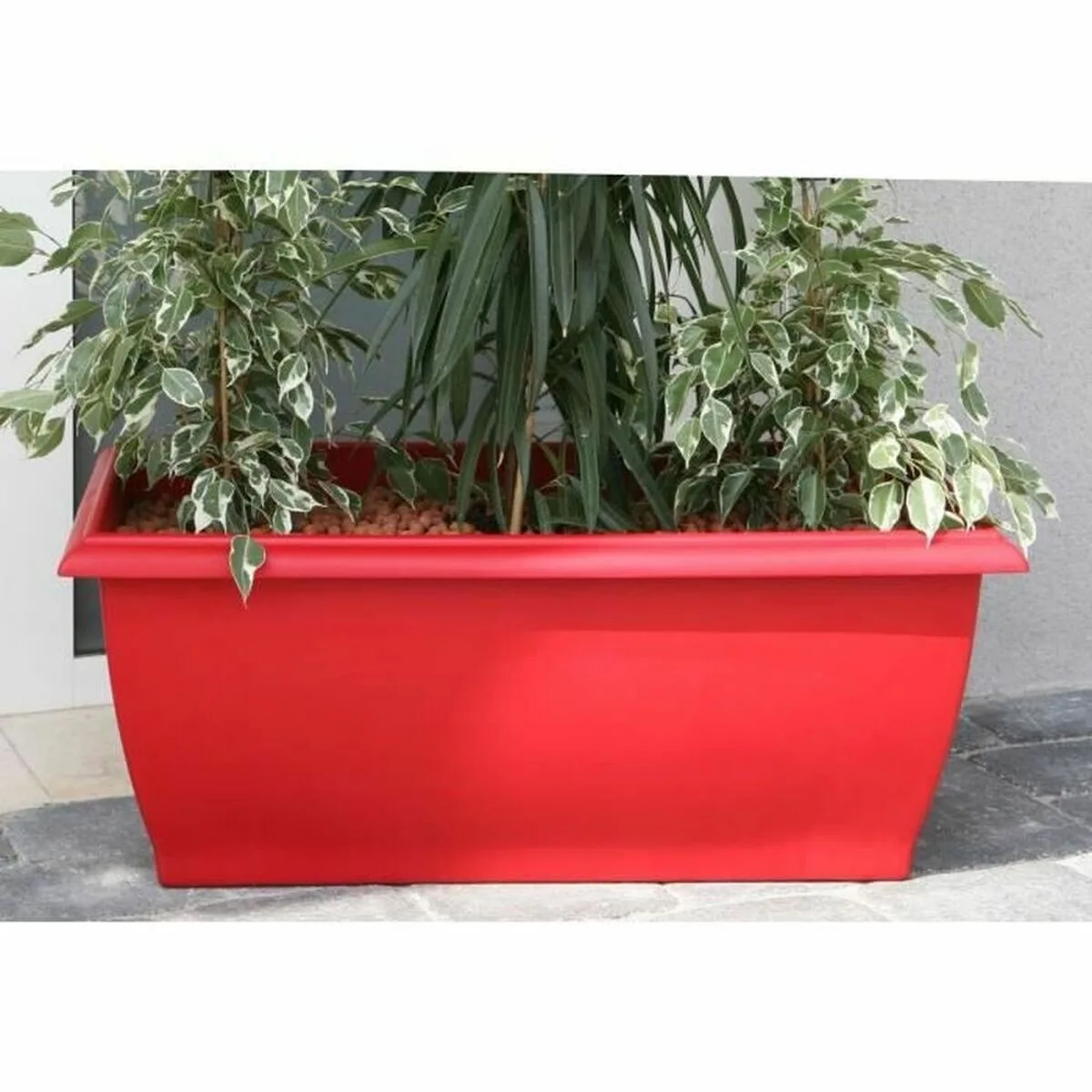 Pot riviera rouge plastique rectangulaire 80 x 40 cm 80 x 40 x 32 cm s715211223. Diaytar, le garde-meuble moderne de toutes vos envies : des produits pour combler tous vos besoins et toutes vos fantasies.
