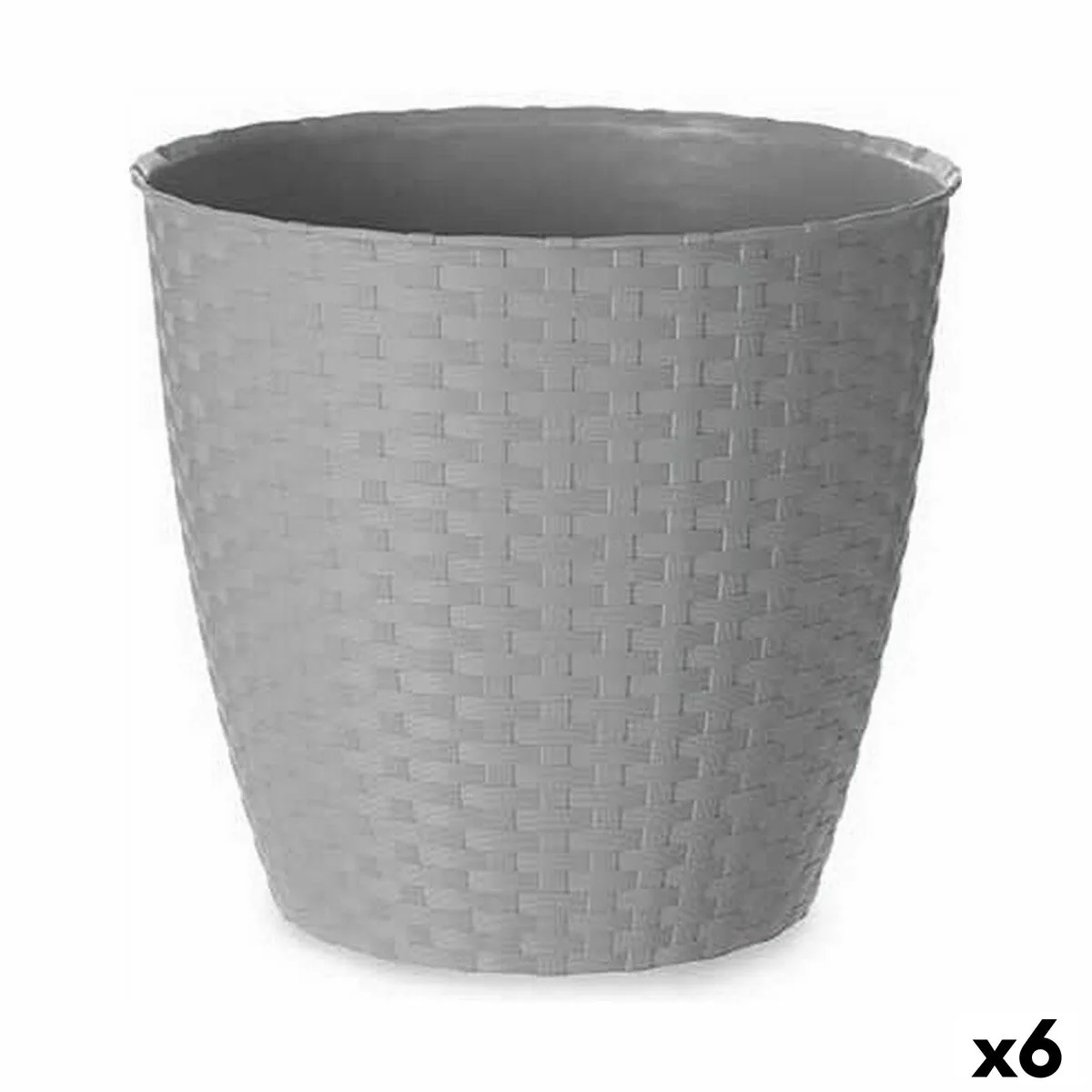 Pot stefanplast gris plastique 24 x 22 3 x 24 cm 6 unites s362612593. Notre équipe Diaytar est une bande de dénicheurs compulsifs, toujours en quête du produit qui provoquera l'étincelle dans votre regard.