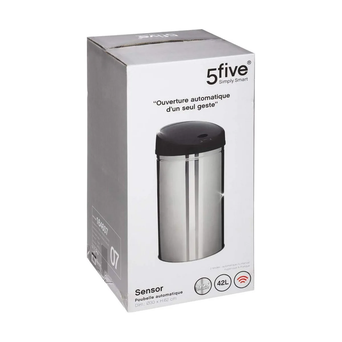 Poubelle 5five simply smart acier inoxydable 42 l argente s790544469. Nous sommes les archéologues du produit parfait. Diaytar exhume pour vous les trésors cachés du marché.