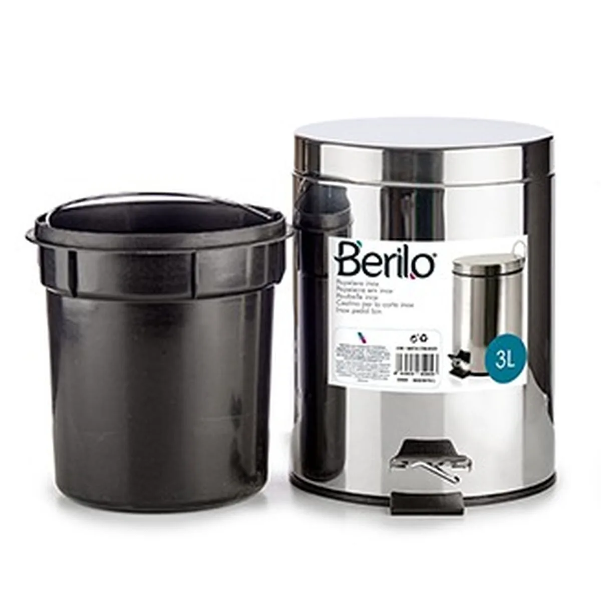 Poubelle a pedale argente acier inoxydable plastique 3 l 6 unites s362448811. L'ADN de Diaytar : un mélange éclectique et raffiné de produits qui parle aussi bien aux geeks qu'aux esthètes