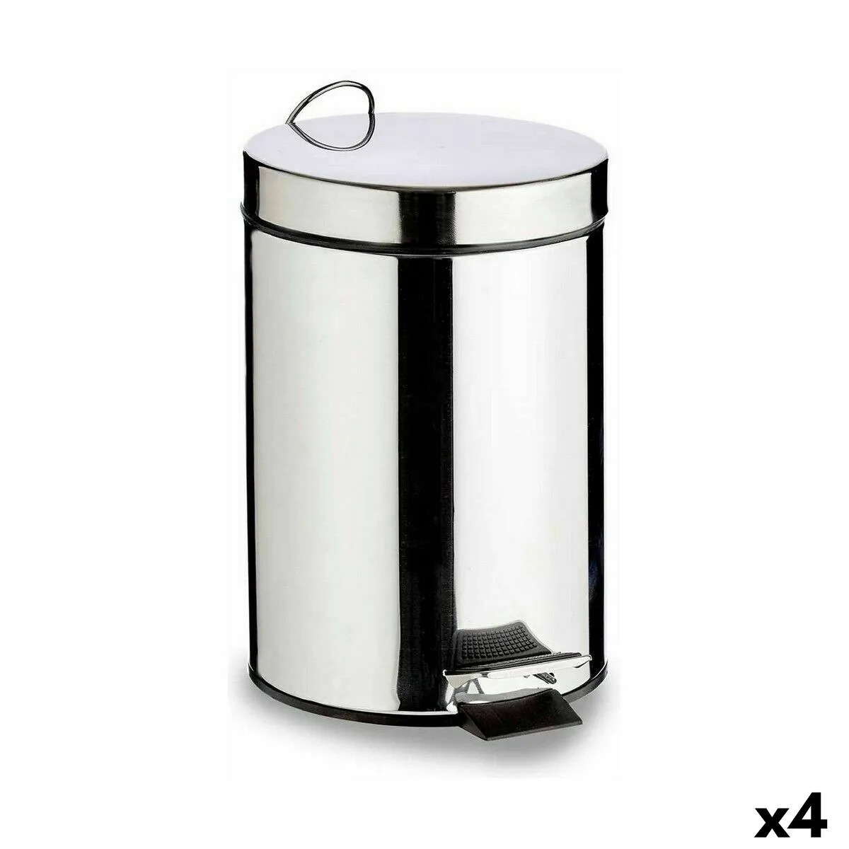 Poubelle a pedale berilo b0010 7l argente acier inoxydable plastique 7 l 4 unites s362448997. Diaytar : Votre portail vers un monde de produits où la frontière entre l'essentiel et le superflu devient délicieusement floue