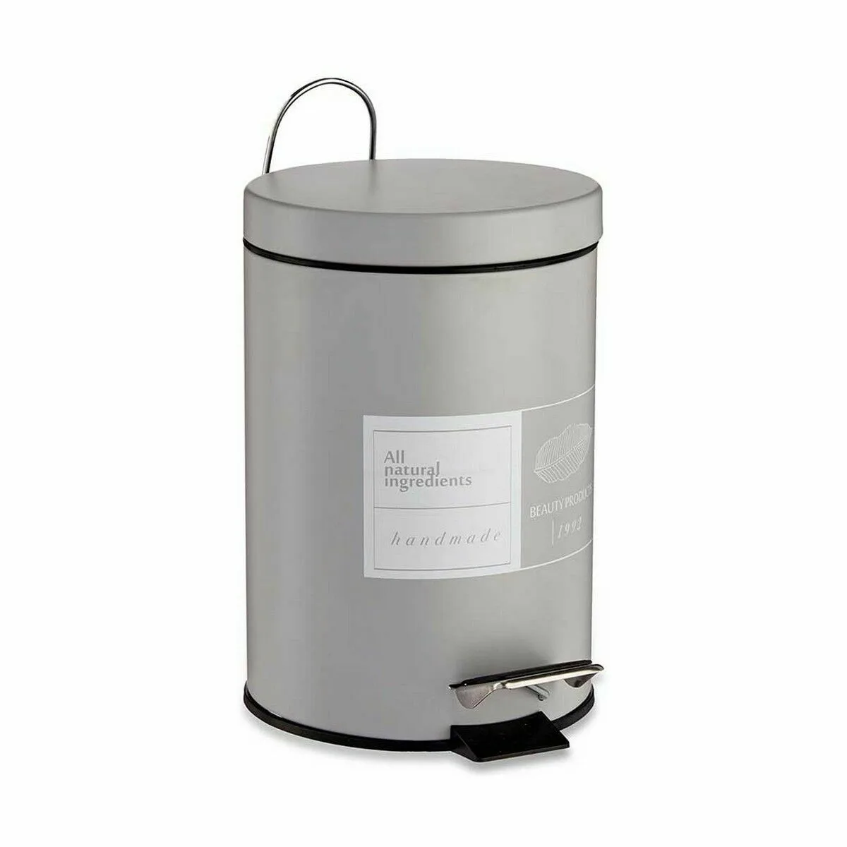Poubelle a pedale berilo beauty products blanc gris acier plastique 3 l 6 unites s362580617. La qualité Diaytar : un engagement, une promesse, une satisfaction garantie.