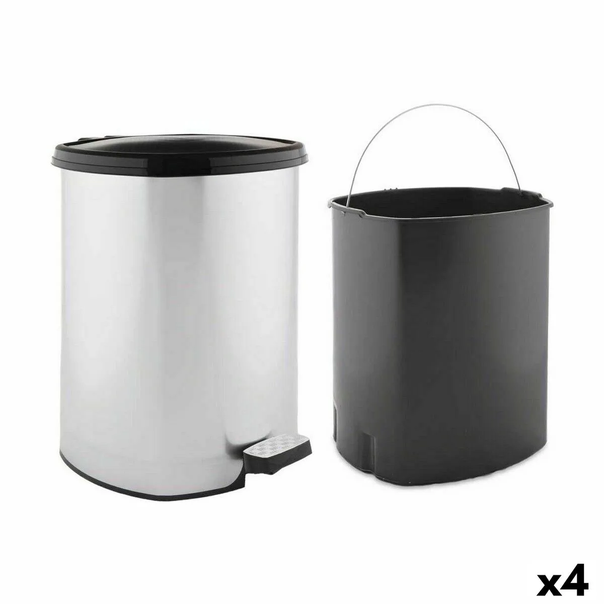 Poubelle a pedale berilo d002 1 argente plastique 20 l 4 unites s362640544. Diaytar se positionne comme le carrefour des produits innovants, qu'ils relèvent de la tech, de la maison ou du quotidien