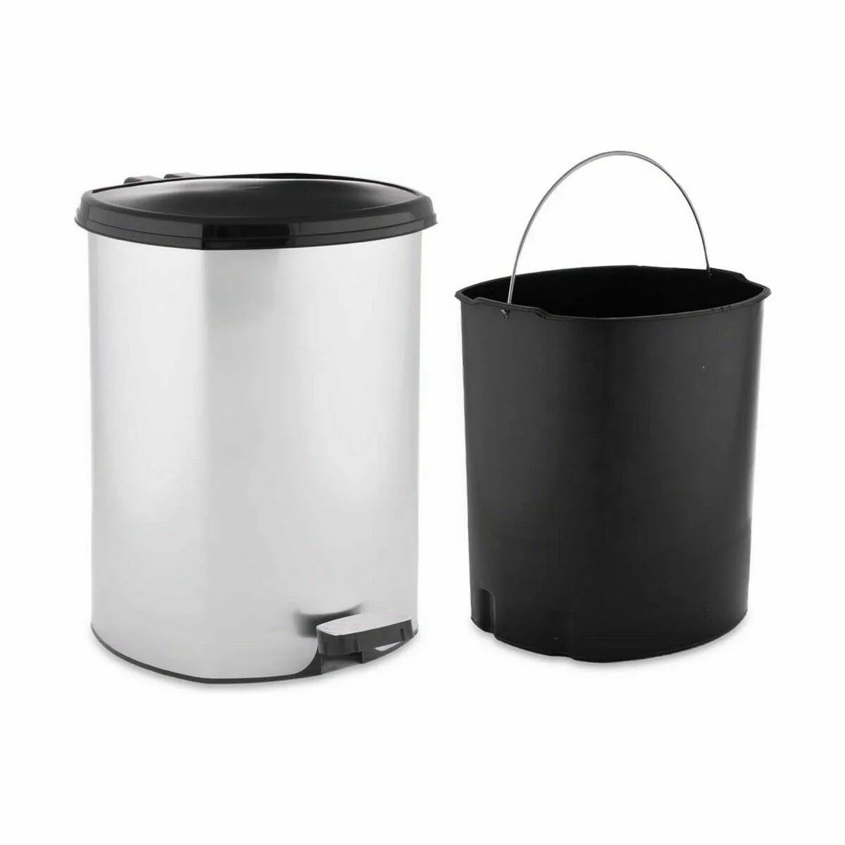 Poubelle a pedale berilo d003 1 argente plastique 11 l 6 unites s362640756. Notre mission chez Diaytar : vous simplifier la vie en vous proposant les produits les plus ingénieux et les plus tendance du marché