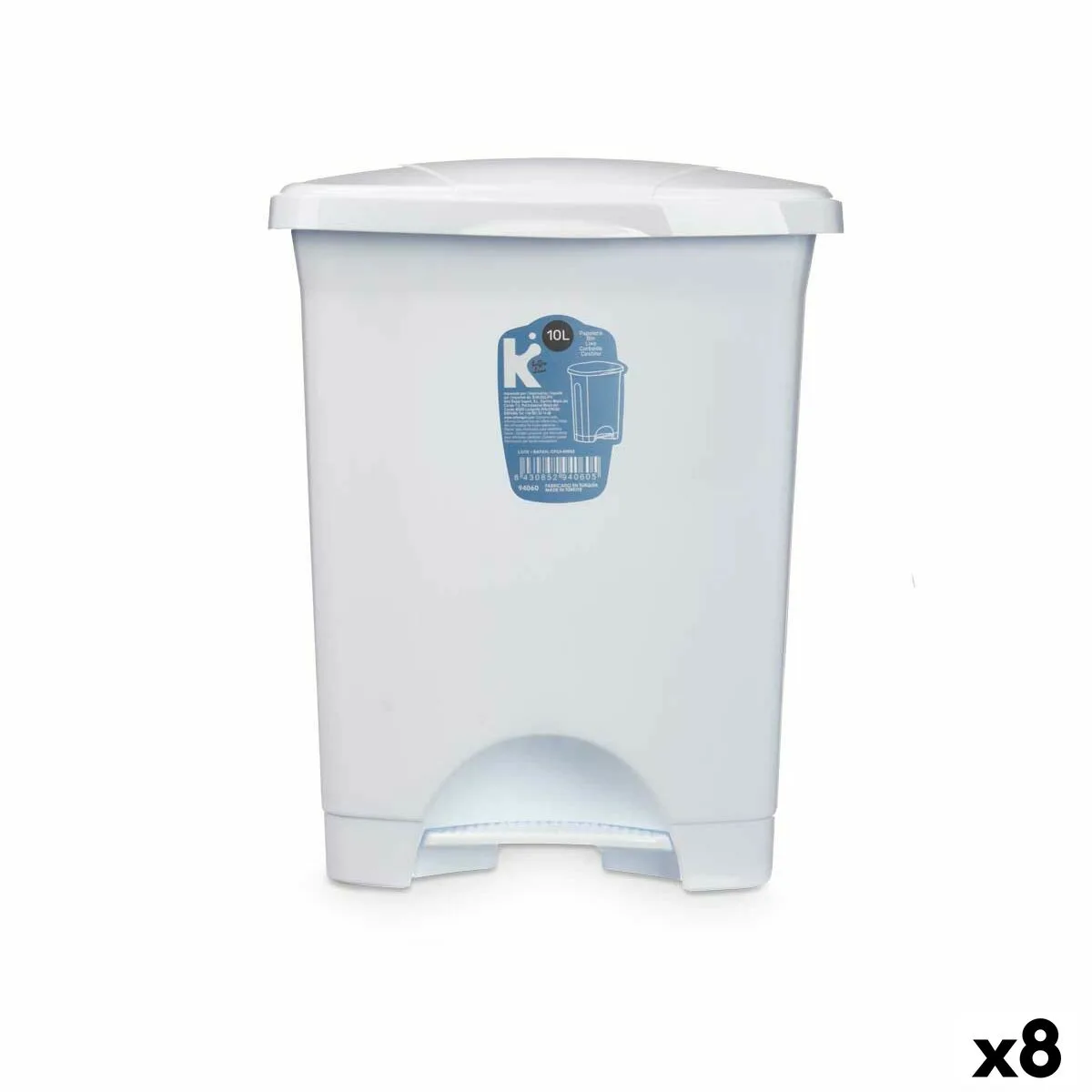 Poubelle a pedale blanc plastique 10 l 8 unites s363234398. Diaytar, c'est le livre dont vous êtes le héros. Chaque produit que vous choisissez est un chapitre de votre histoire.