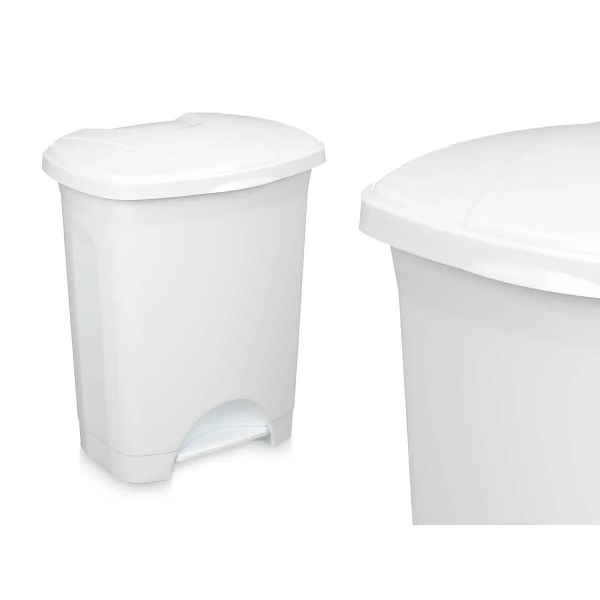Poubelle a pedale blanc plastique 30 l 4 unites s363235145. L'ambition de Diaytar : devenir votre boutique en ligne de référence pour tous les produits qui améliorent votre vie