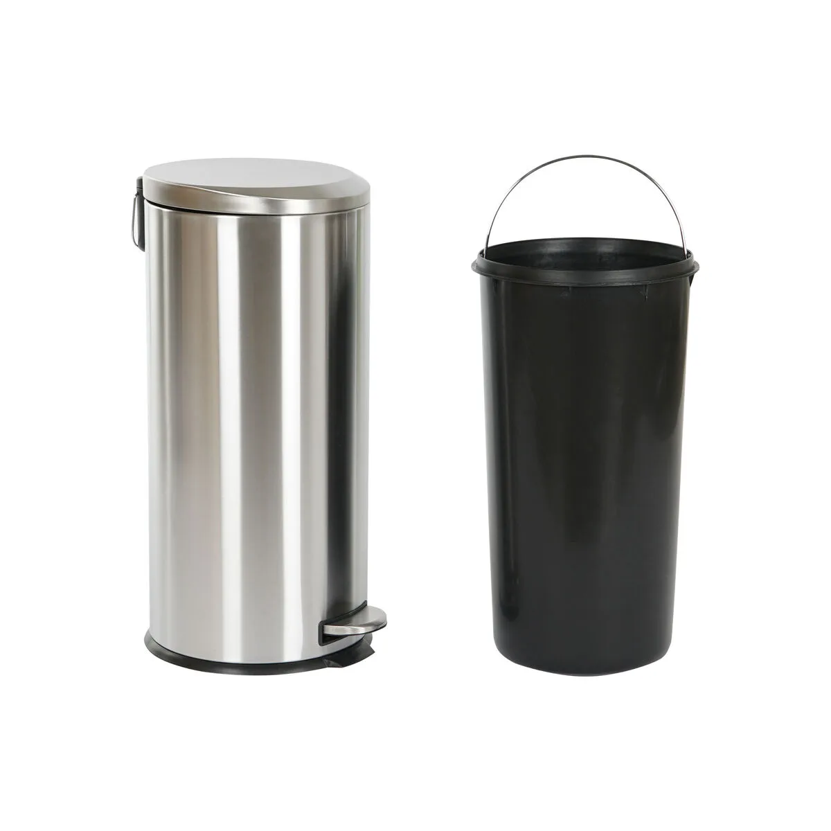 Poubelle a pedale home esprit argente acier inoxydable polypropylene 30 l s305717819. Diaytar capitalise sur la diversité : notre force est de vous offrir un choix immense sans jamais sacrifier la qualité