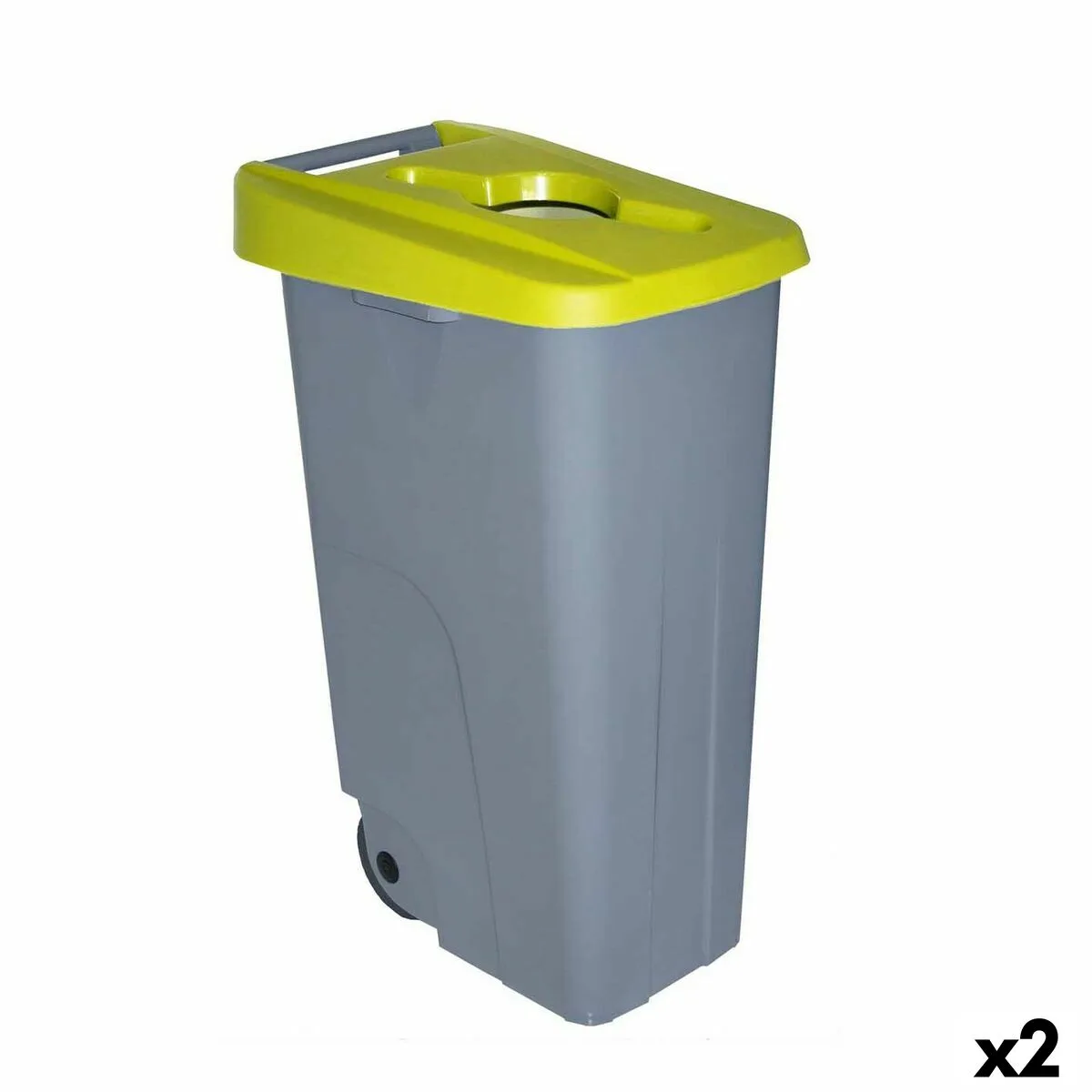 Poubelle a roulettes denox 110 l jaune 58 x 41 x 89 cm s222633372. L'ADN de Diaytar : un mélange éclectique et raffiné de produits qui parle aussi bien aux geeks qu'aux esthètes