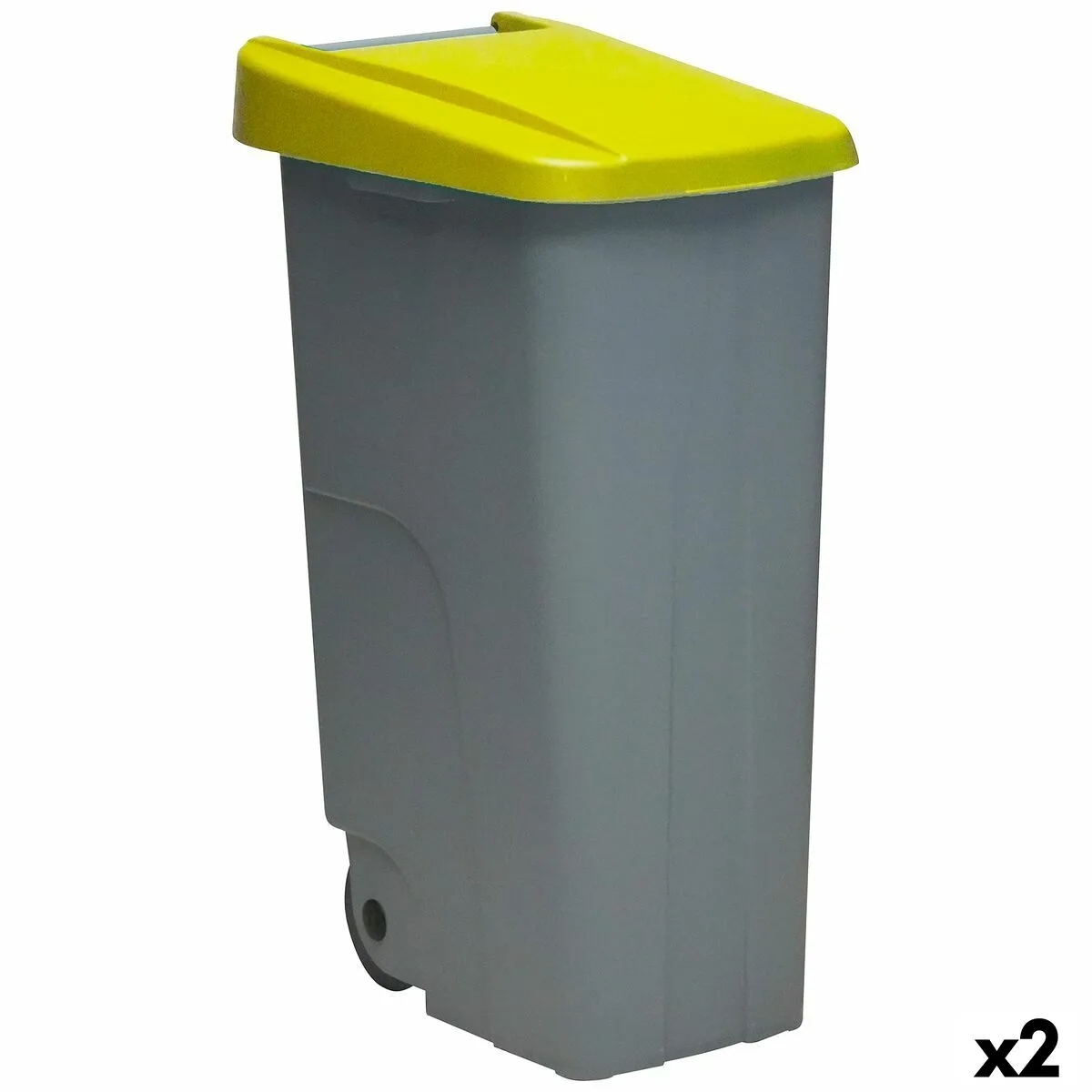 Poubelle a roulettes denox 110 l jaune 58 x 41 x 89 cm s222634280. Re-découvrez le plaisir de shopper en ligne avec Diaytar et sa multitude de produits triés sur le volet pour vous