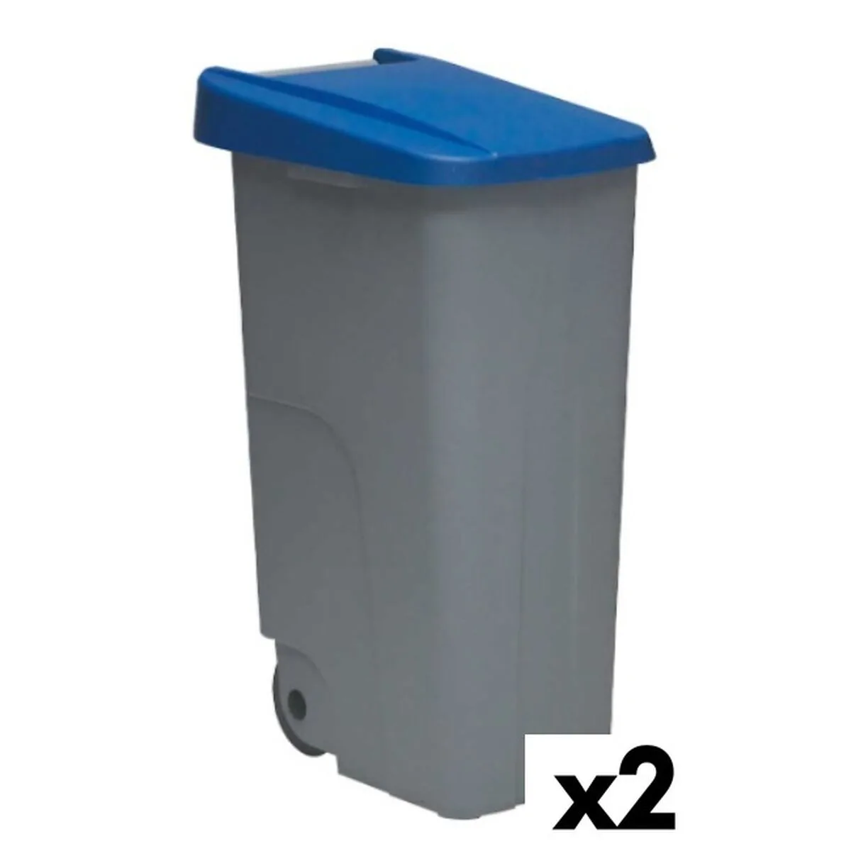 Poubelle a roulettes denox 85 l bleu 58 x 41 x 76 cm s222634037. Notre mission : éradiquer le superflu pour ne vous proposer que l'essentiel... mais en beaucoup plus stylé. Bienvenue chez Diaytar.