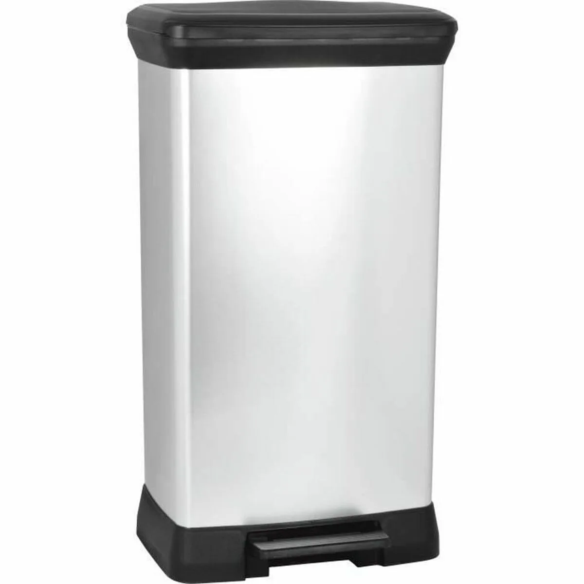 Poubelle curver curver argente metal 50 l s716642430. Nos stylistes Diaytar dénichent pour vous les pépites de la saison.