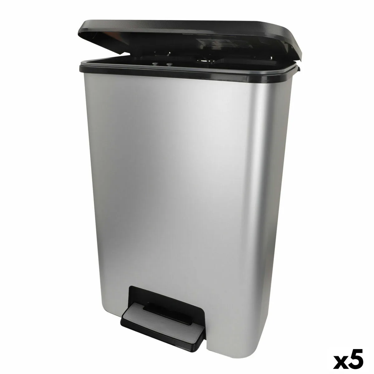 Poubelle curver gris plastique 50 l 5 unites s890646220. Diaytar, c'est votre partenaire de confiance pour construire un quotidien plus fluide, plus beau, et plus inspirant.