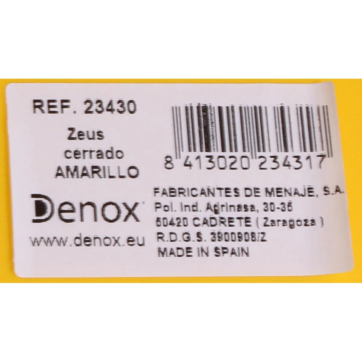 Poubelle recyclage denox jaune 65 l s221447438. Explorez sans limite l'offre Diaytar : des milliers de produits pour satisfaire votre soif de nouveauté et de qualité