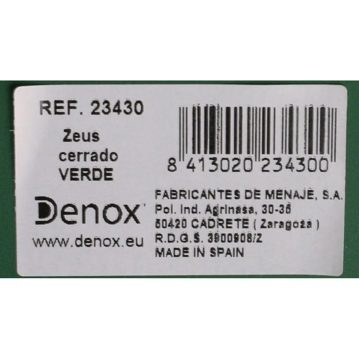 Poubelle recyclage denox vert 65 l s221447662. L'art de vivre à la française s'exprime dans notre collection maison Diaytar.