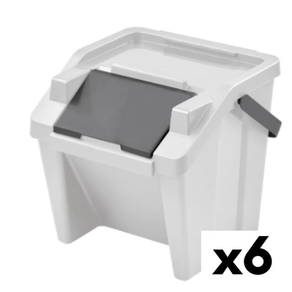 Poubelle recyclage tontarelli moda blanc empilable 28 l 6 unites s222829711. Diaytar, le nom qui garantit que chaque produit, du plus technologique au plus basique, a été choisi avec goût et exigence