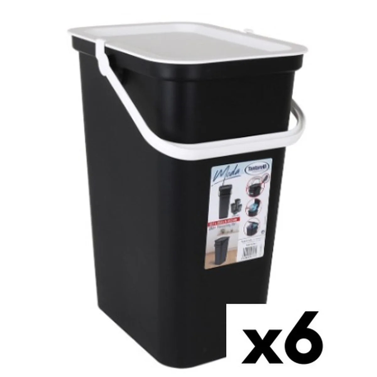 Poubelle recyclage tontarelli moda blanc noir 24 l 6 unites s222829938. Chez Diaytar, nous célébrons l'innovation sous toutes ses formes, des produits high-tech les plus fous aux objets maison les plus malins.