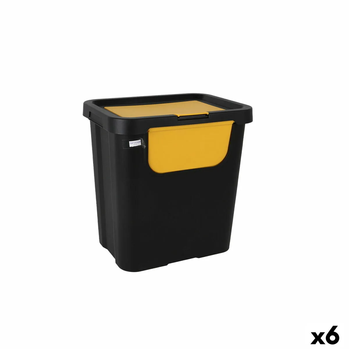 Poubelle recyclage tontarelli moda double jaune 6 unites 24 l s223383144. Nous sélectionnons pour Diaytar des produits qui ont une histoire, une âme, et qui sauront trouver une place dans la vôtre.