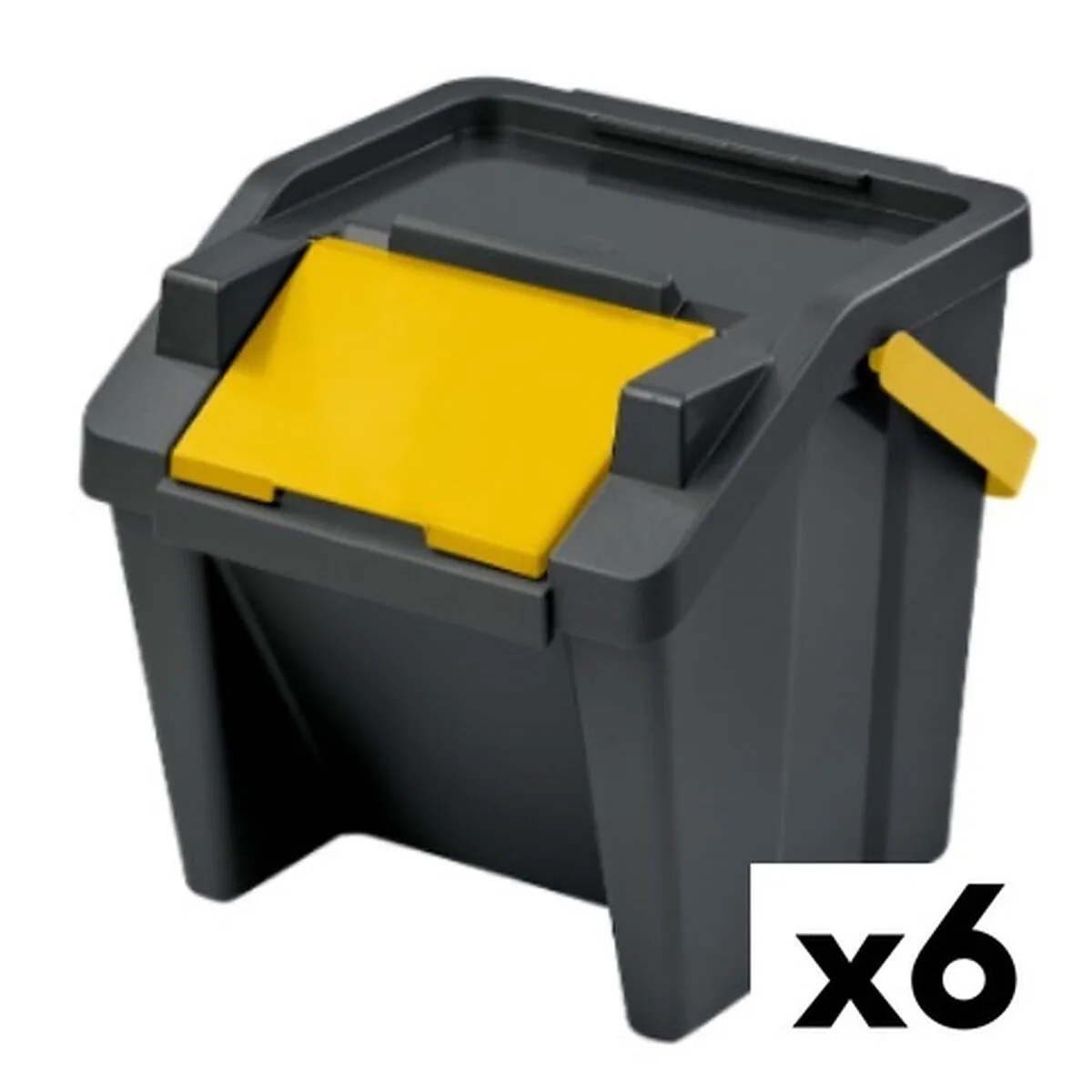 Poubelle recyclage tontarelli moda jaune empilable 28 l 6 unites s222830479. Diaytar, c'est la vitrine permanente des innovations produits qui vont faire parler d'elles dans les mois à venir.