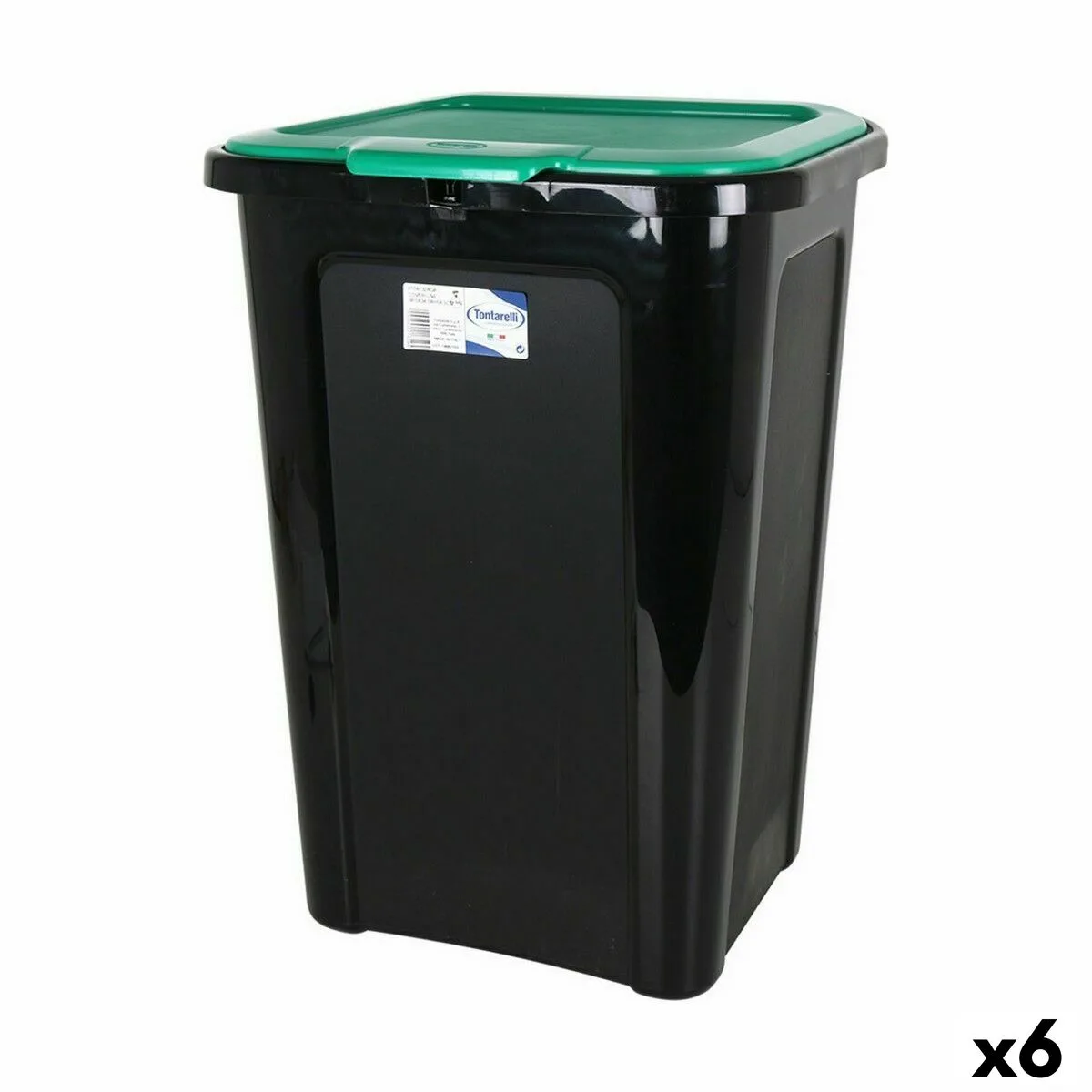 Poubelle tontarelli coverline vert 44 l noir 38 5 x 34 5 x 54 5 cm 6 unites s222828078. Diaytar, c'est l'évidence : une plateforme simple, des produits beaux, une expérience fluide. Le trio gagnant.