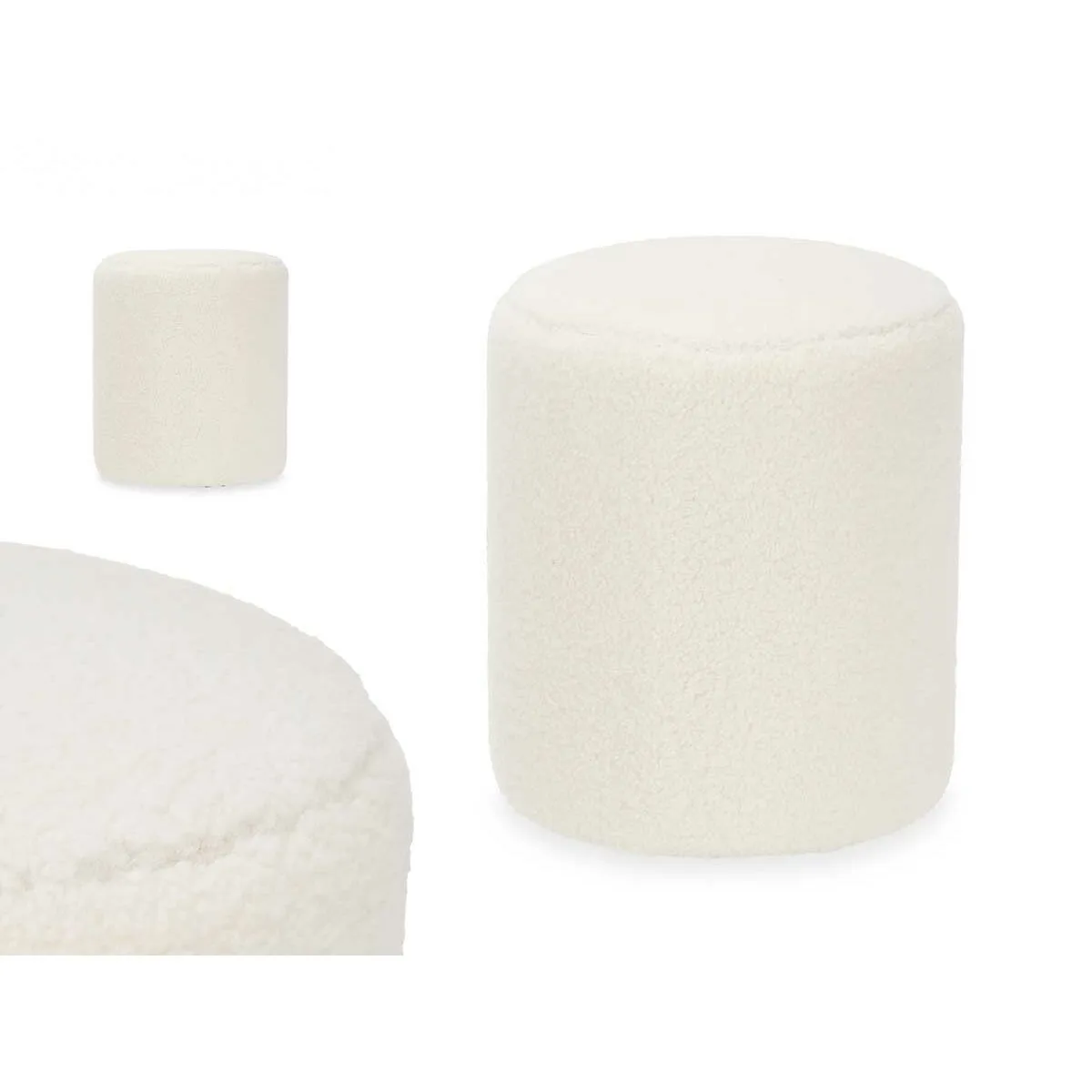 Pouf blanc 32 x 36 x 32 cm s363250750. Notre équipe Diaytar est une bande de dénicheurs compulsifs, toujours en quête du produit qui provoquera l'étincelle dans votre regard.
