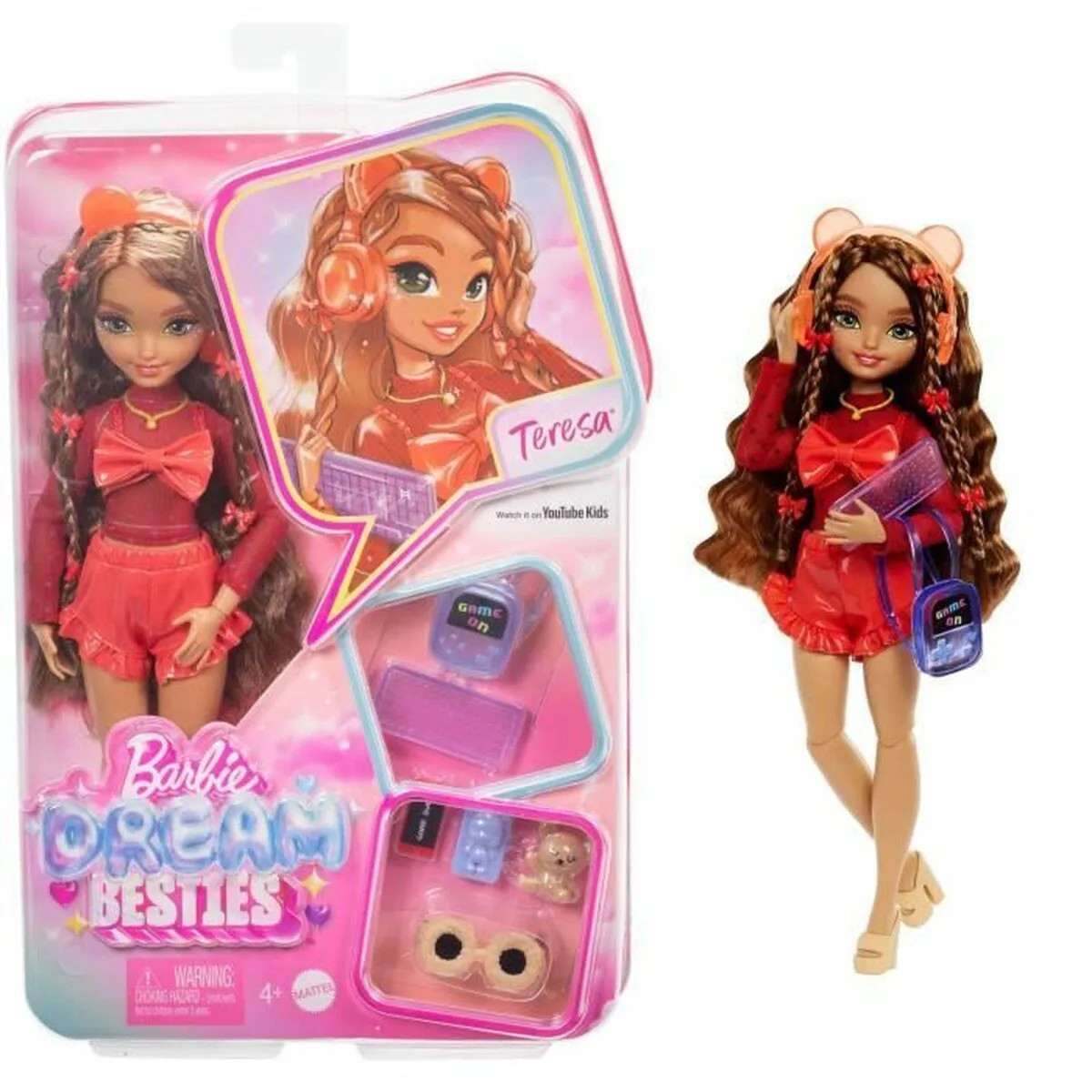 Poupee barbie dream team teresa s7101241910. L'excellence à portée de clic avec la boutique en ligne Diaytar.