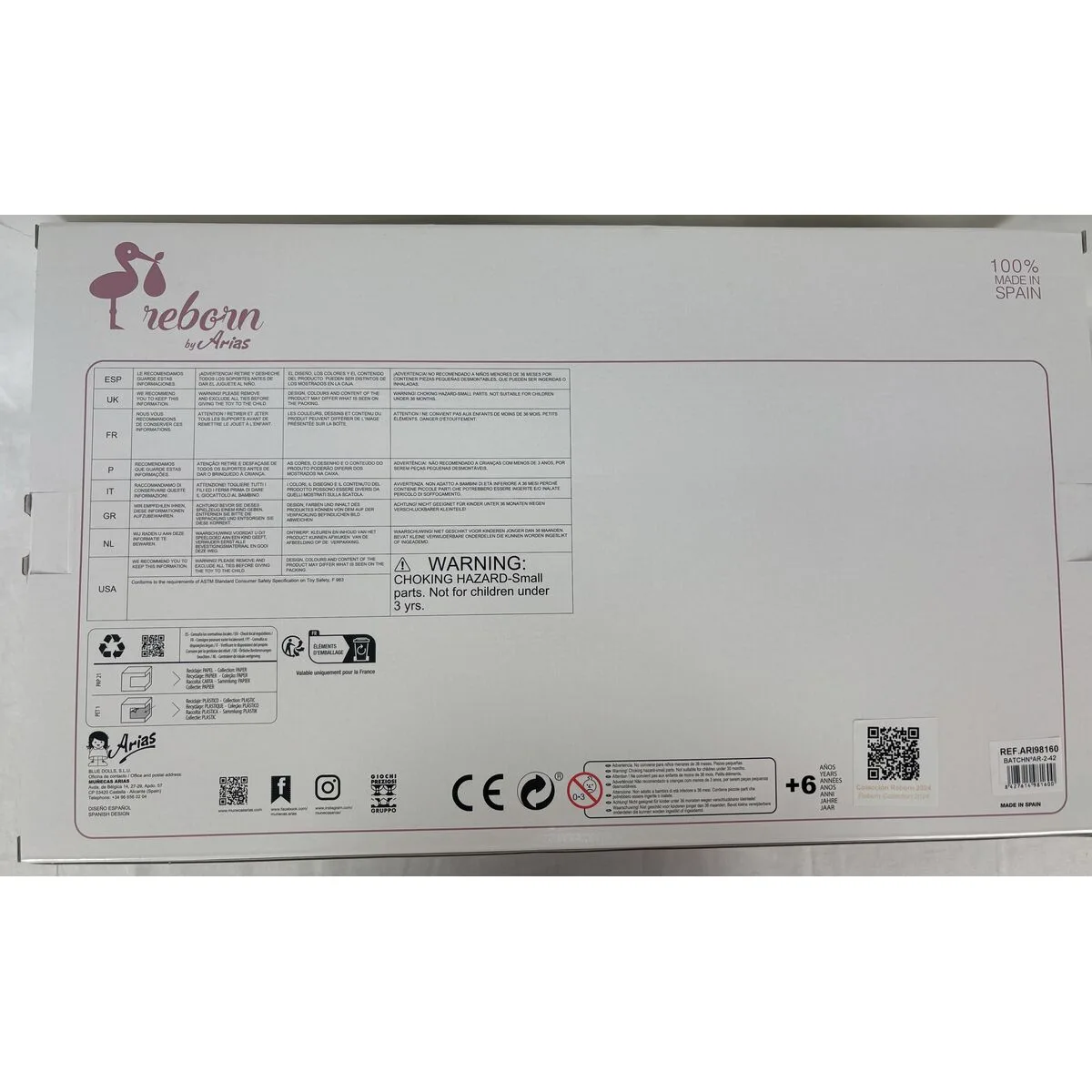 Poupee bebe arias sandra 40 cm s243698452. Diaytar, c'est la démonstration que le meilleur des produits est à portée de clic, sans compromis, sans attente.