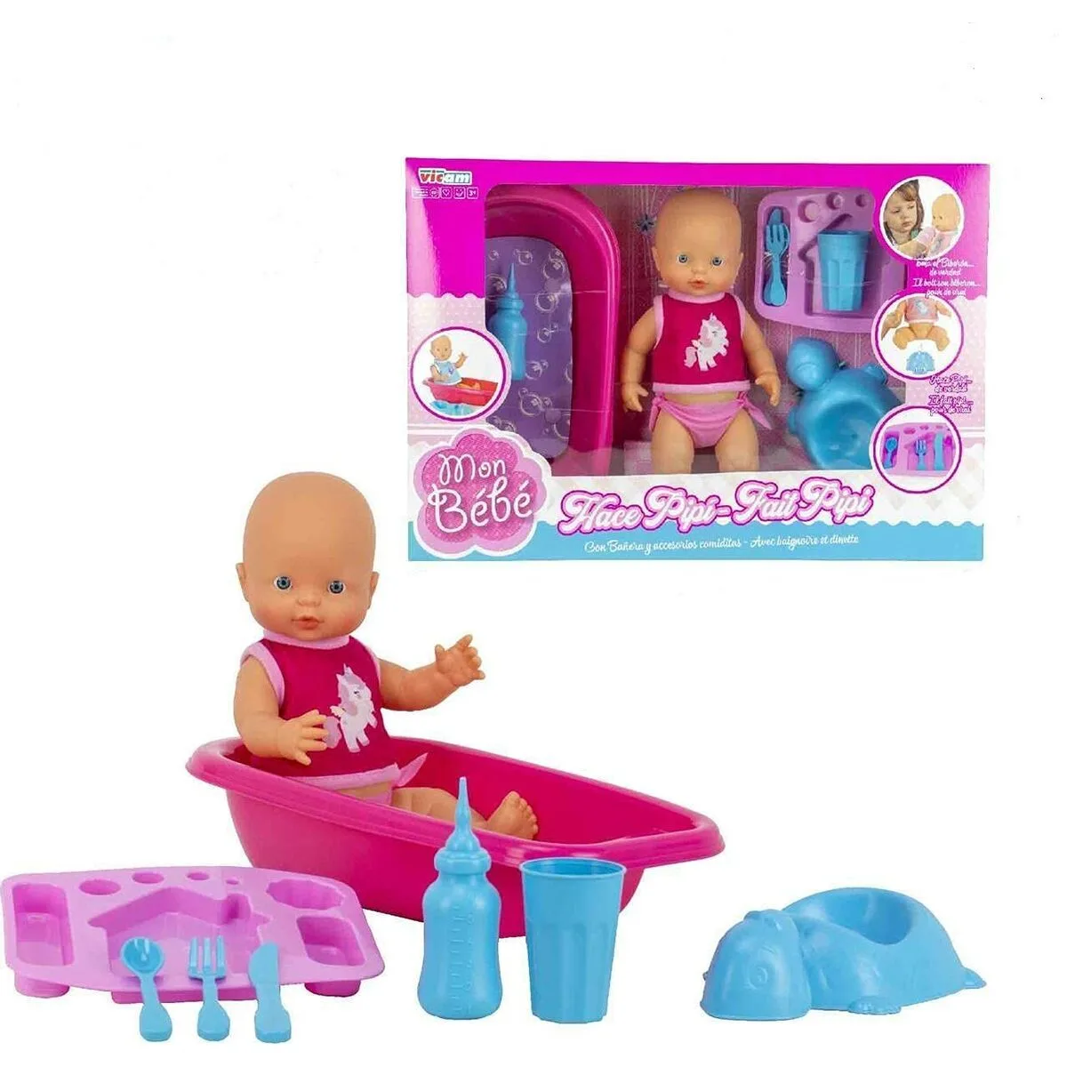 Poupee bebe pipi baignoire 40 x 13 x 58 cm s243066657. Nous avons conçu Diaytar pour être intuitif, comme vos produits préférés. Simple, efficace, et terriblement séduisant.