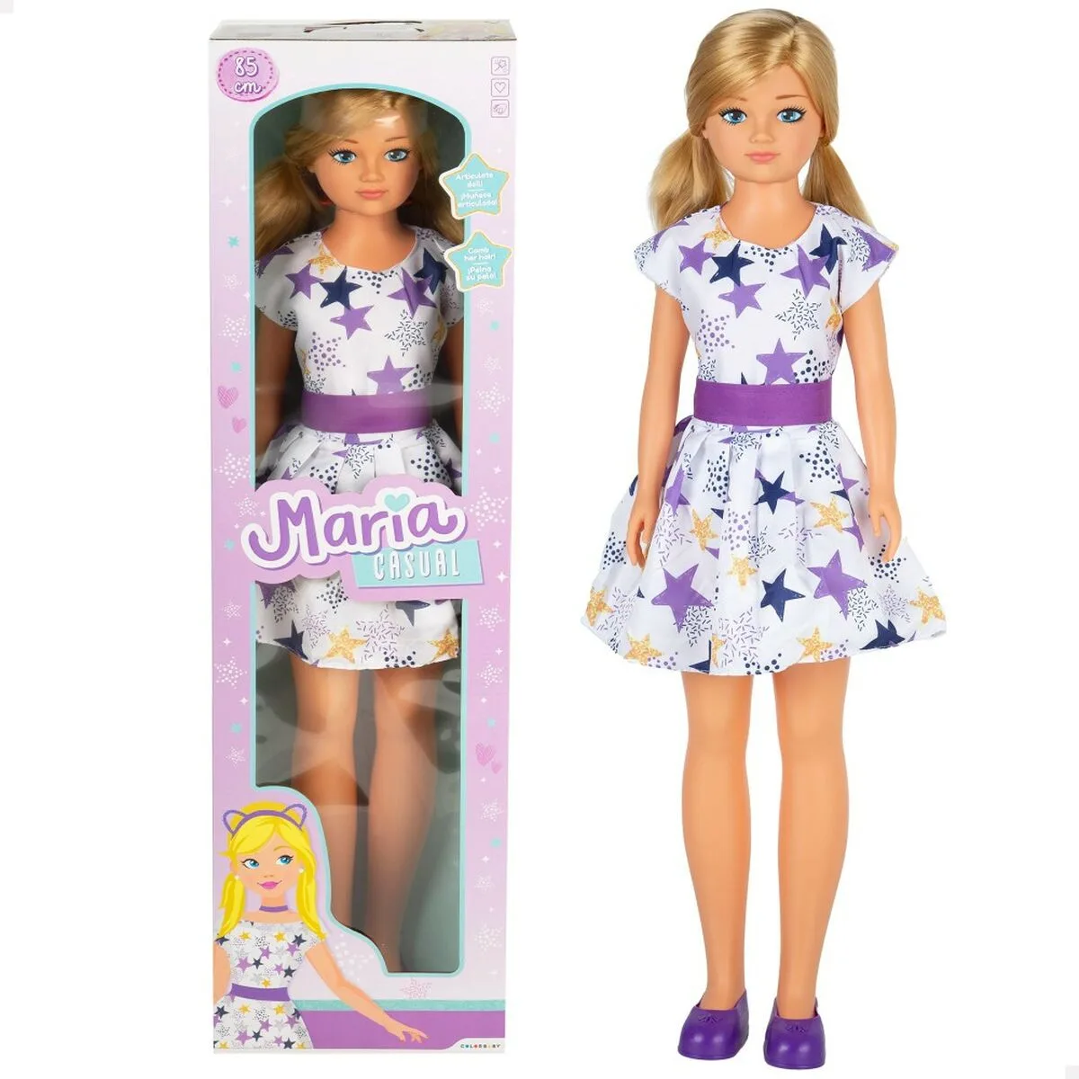 Poupee colorbaby maria 23 x 85 x 12 cm s890549145. Nous sommes fiers de vous présenter Diaytar, une plateforme où l'amour du produit général et tendance est roi