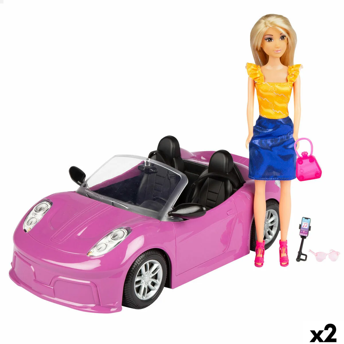 Poupee isabella 33 x 13 x 18 cm 2 unites s890602629. Bienvenue sur Diaytar, l'endroit où les produits ne sont pas juste achetés, mais sont adoptés pour la vie.