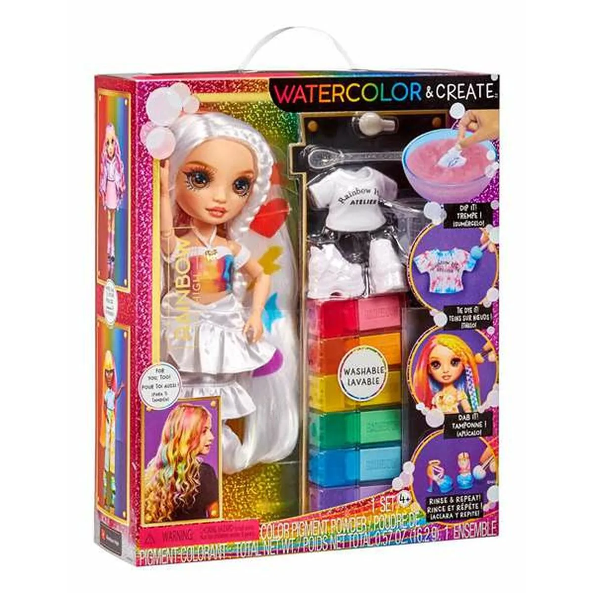 Poupee mga rainbow high watercolor create 22 cm s245344024. Chez Diaytar, nous transformons vos envies en réalité avec style.