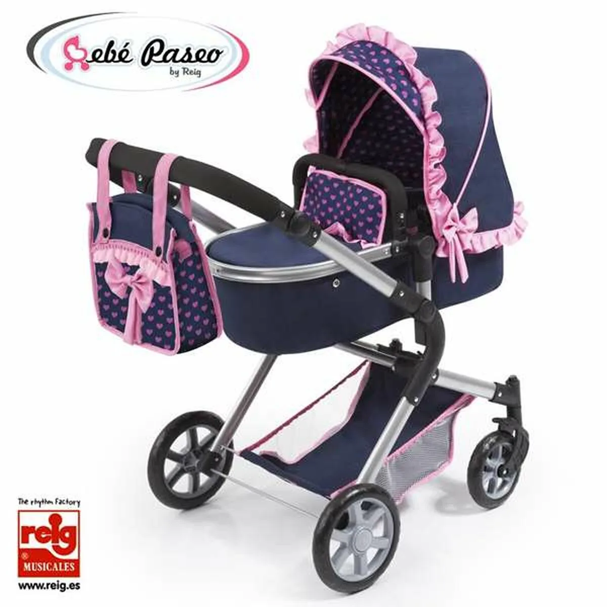 Poussette pour poupees reig combi 62 cm 82 x 79 x 38 5 cm blue marine s242493218. Bien plus qu'un site, Diaytar est un club. Le club de ceux qui savent reconnaître la valeur d'un produit exceptionnel.